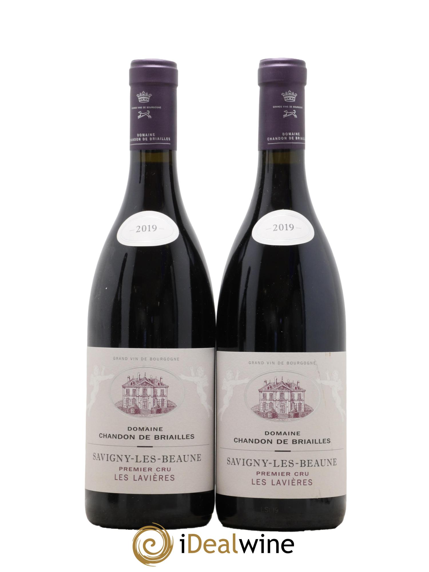 Savigny-lès-Beaune 1er Cru Les Lavières Chandon de Briailles 2019 - Lotto di 2 bottiglie - 0