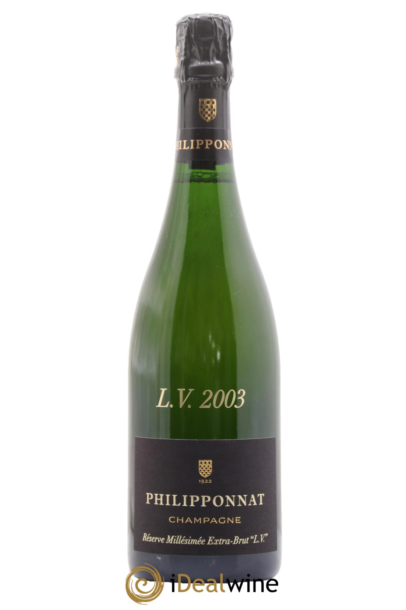 Réserve millésimée LV Philipponnat  2003 - Lot of 1 bottle - 0