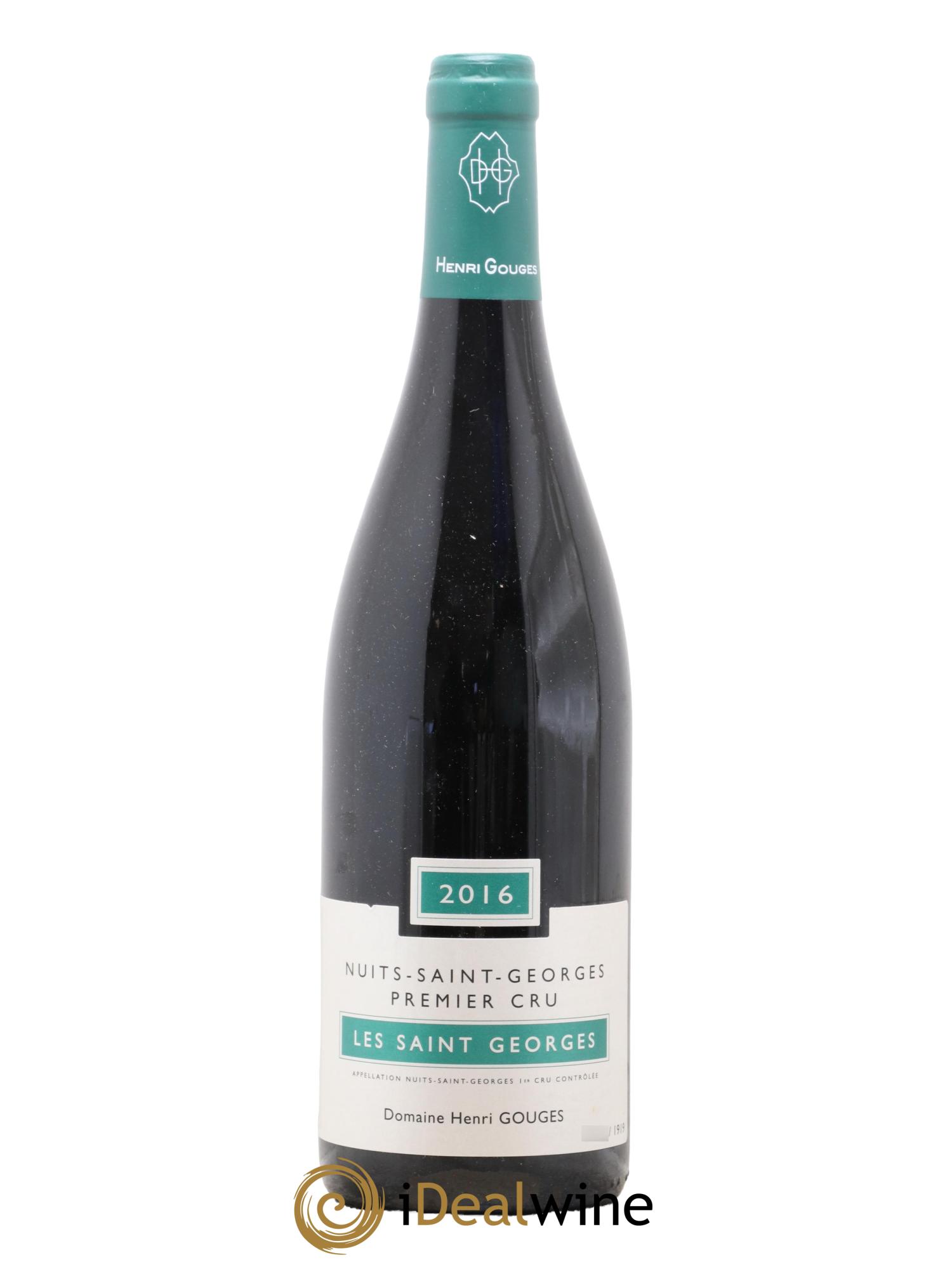 Nuits Saint-Georges 1er Cru Les Saints Georges Henri Gouges 2016 - Lot de 1 bouteille - 0