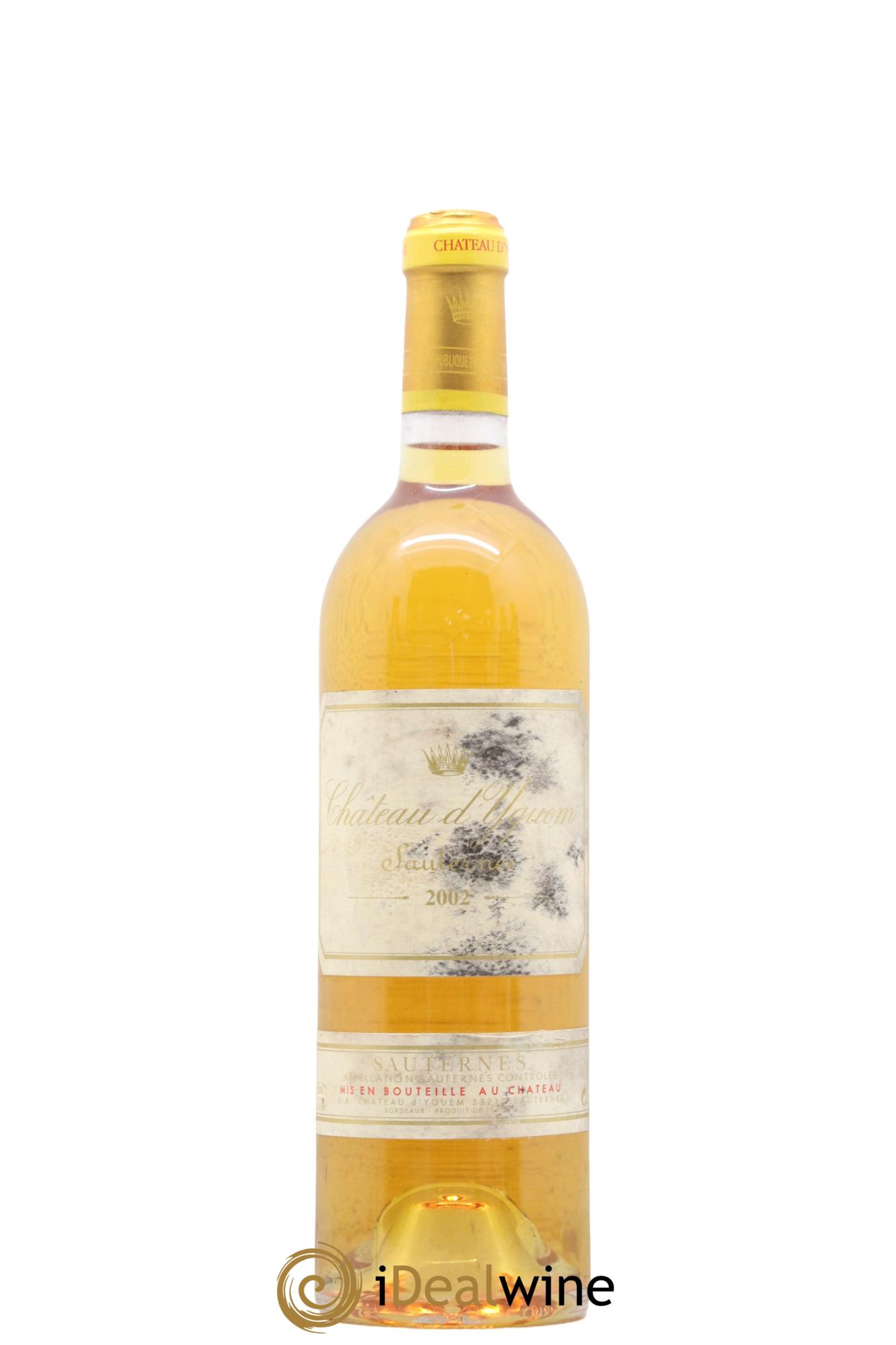 Château d' Yquem 1er Cru Classé Supérieur 2002 - Lot de 1 bouteille - 0