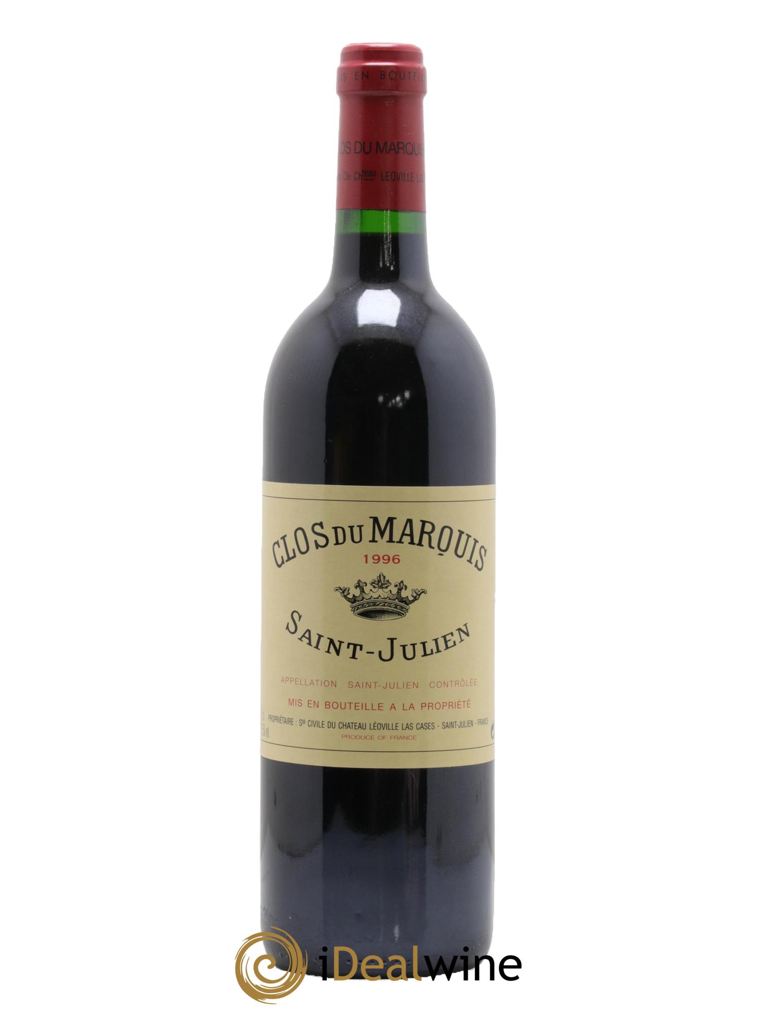 Clos du Marquis 1996 - Posten von 1 Flasche - 0