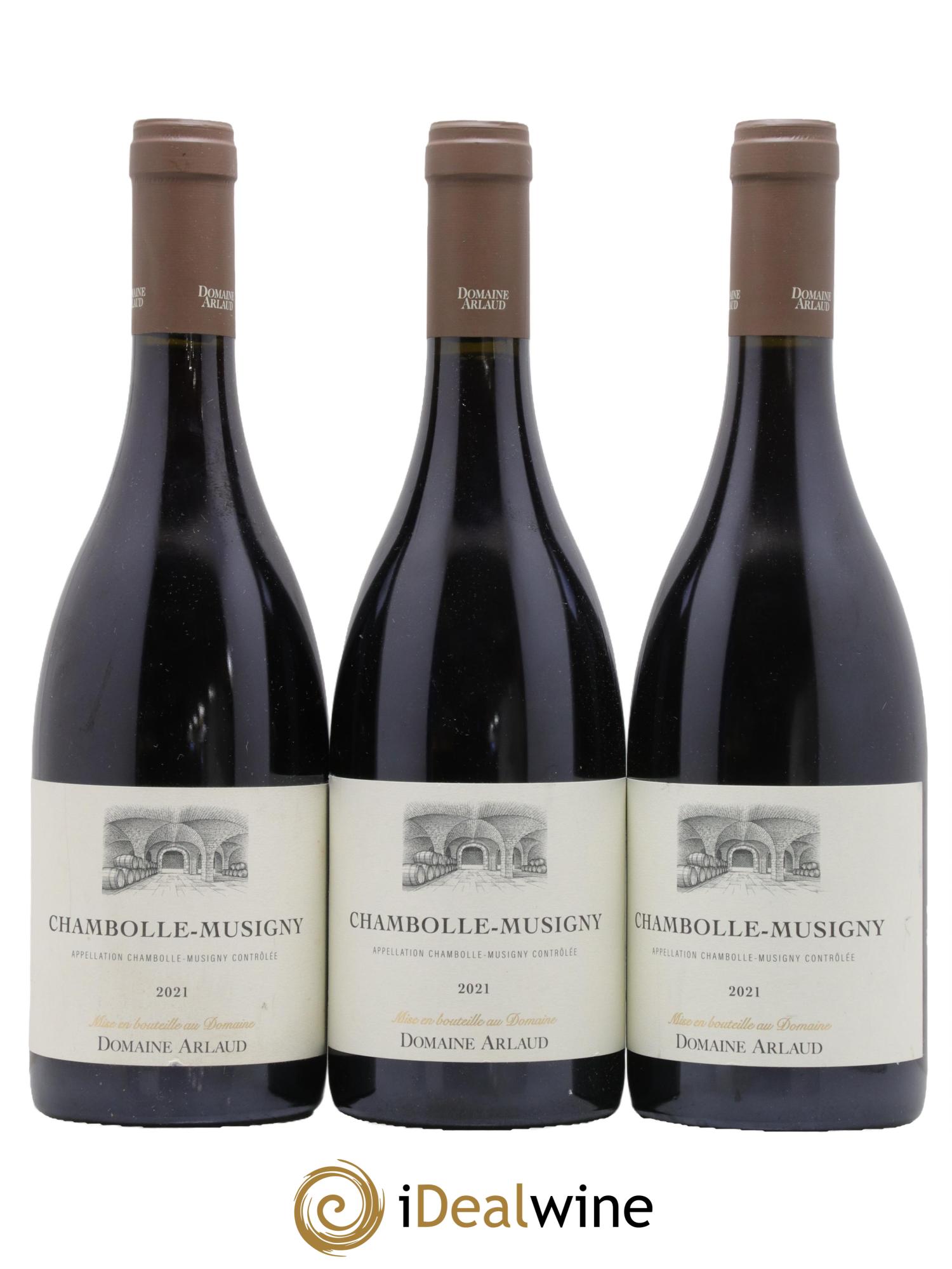 Chambolle-Musigny Arlaud 2021 - Lot de 3 bouteilles - 0