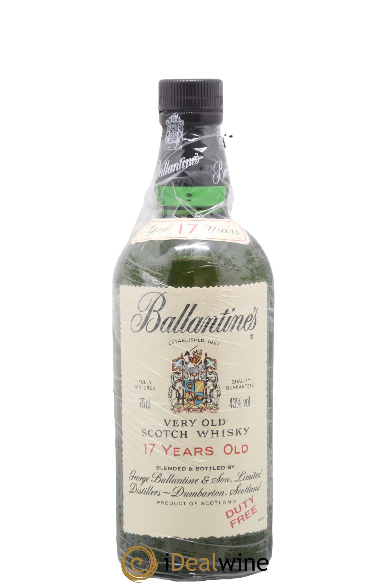 Ballantines 17 years Of. Very Old  - Lot de 1 bouteille - 1