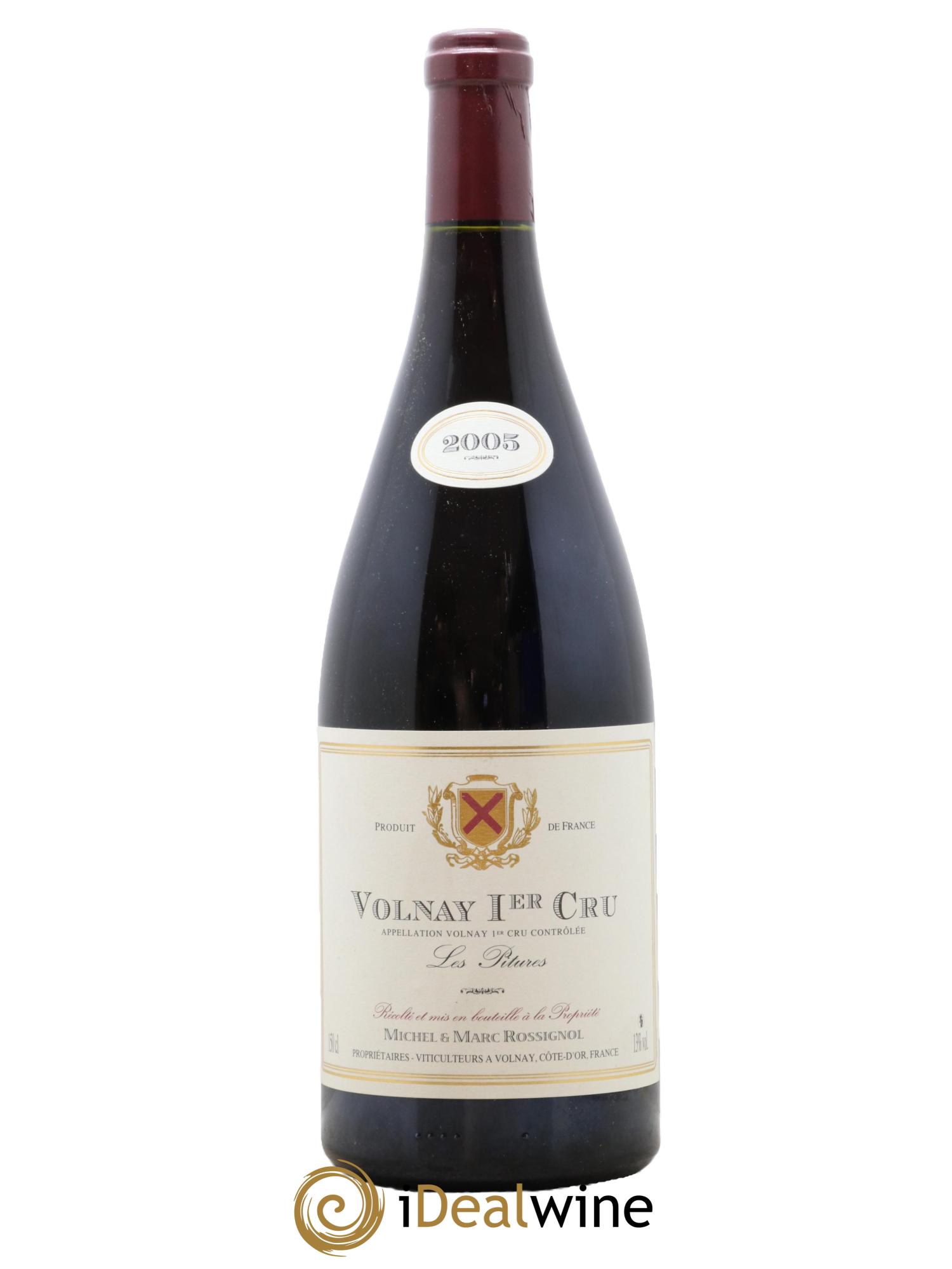 Volnay 1er Cru Les Pitures Domaine Michele et Marc Rossignol 2005 - Lot of 1 magnum - 0