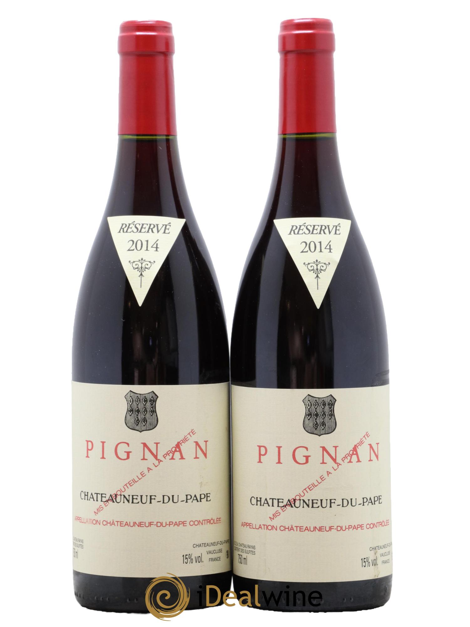 Châteauneuf-du-Pape Pignan Emmanuel Reynaud 2014 - Lot de 2 bouteilles - 0