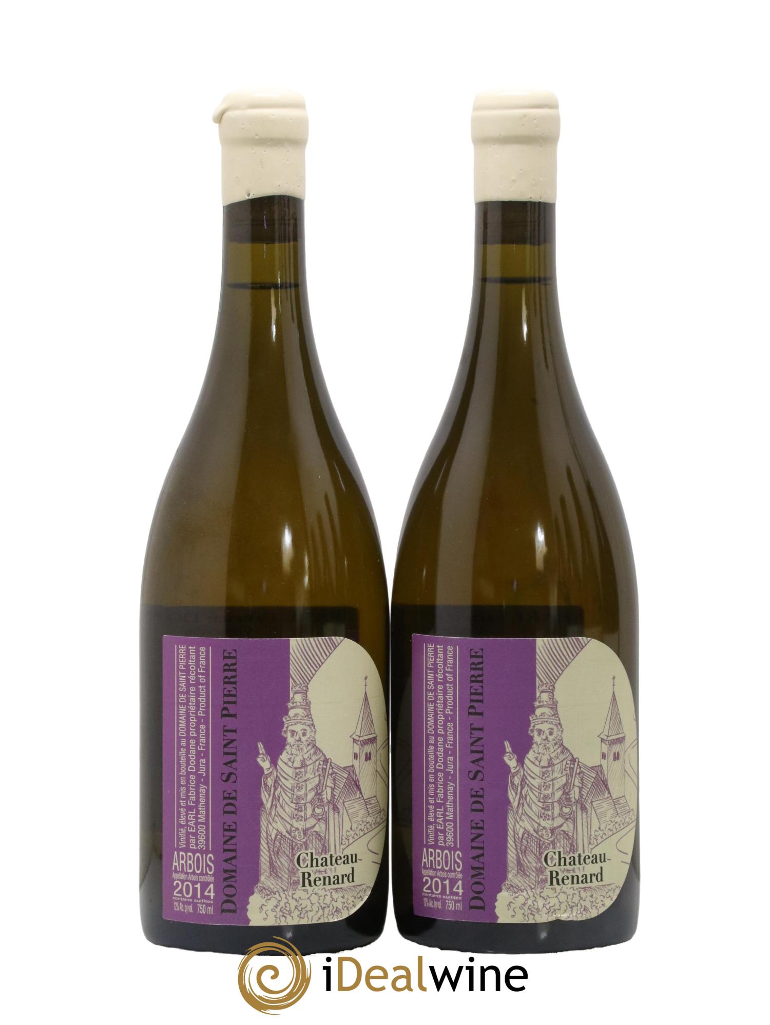 Arbois Château Renard Saint-Pierre (Domaine) 2014 - Lotto di 2 bottiglie - 0