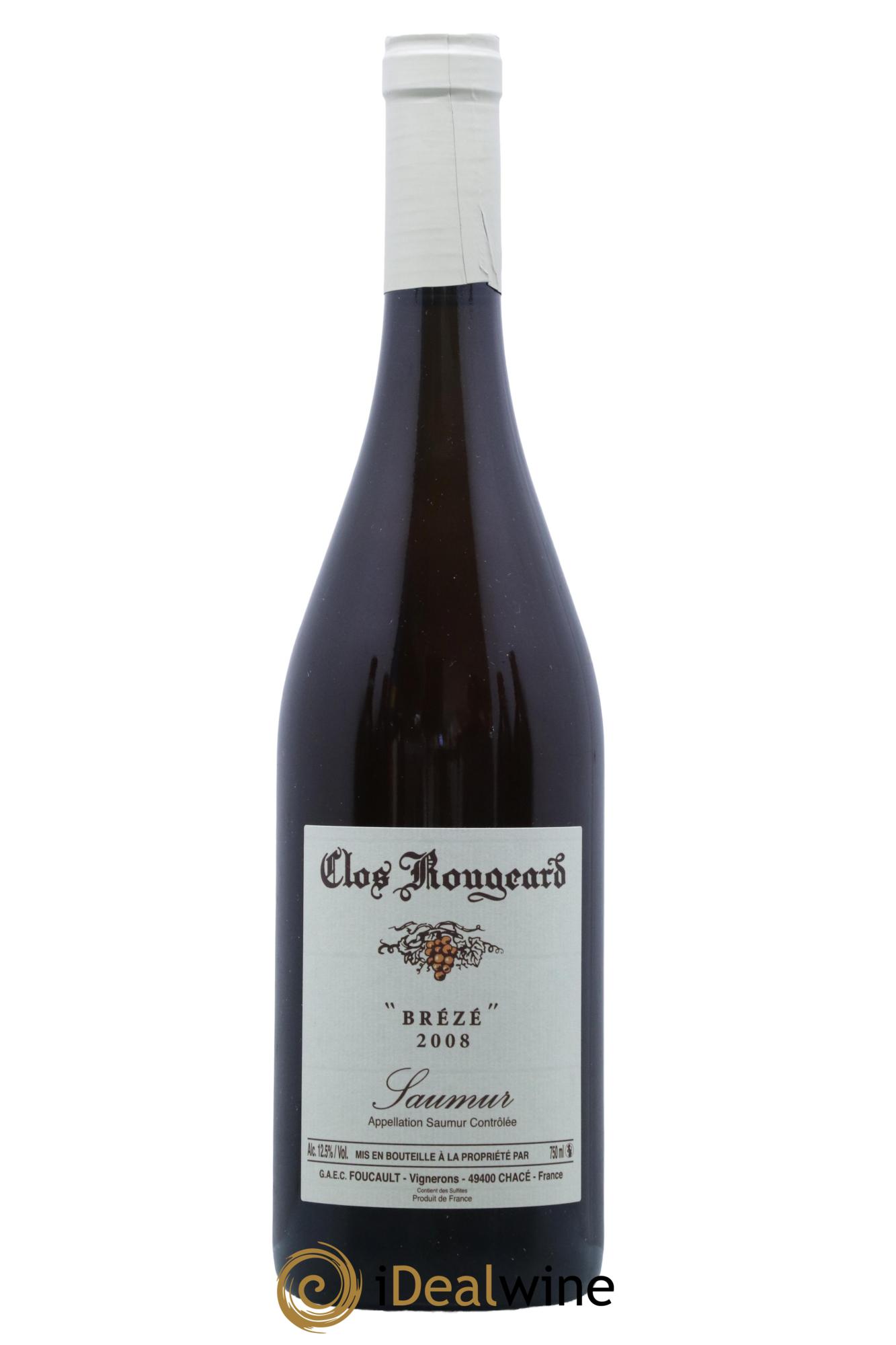 Saumur Brézé Clos Rougeard 2008 - Posten von 1 Flasche - 0