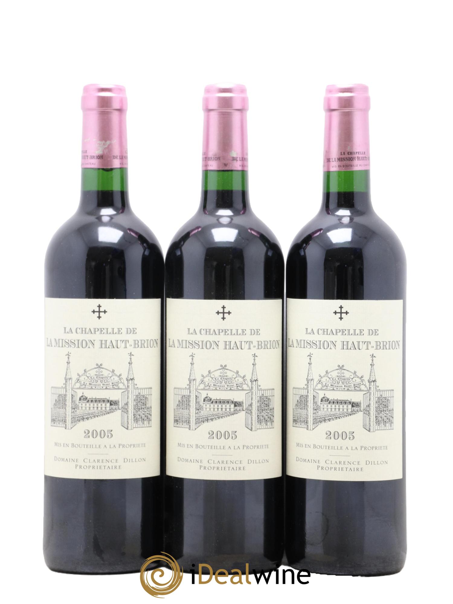 La Chapelle de La Mission Haut-Brion Second Vin 2005 - Lotto di 12 bottiglie - 3