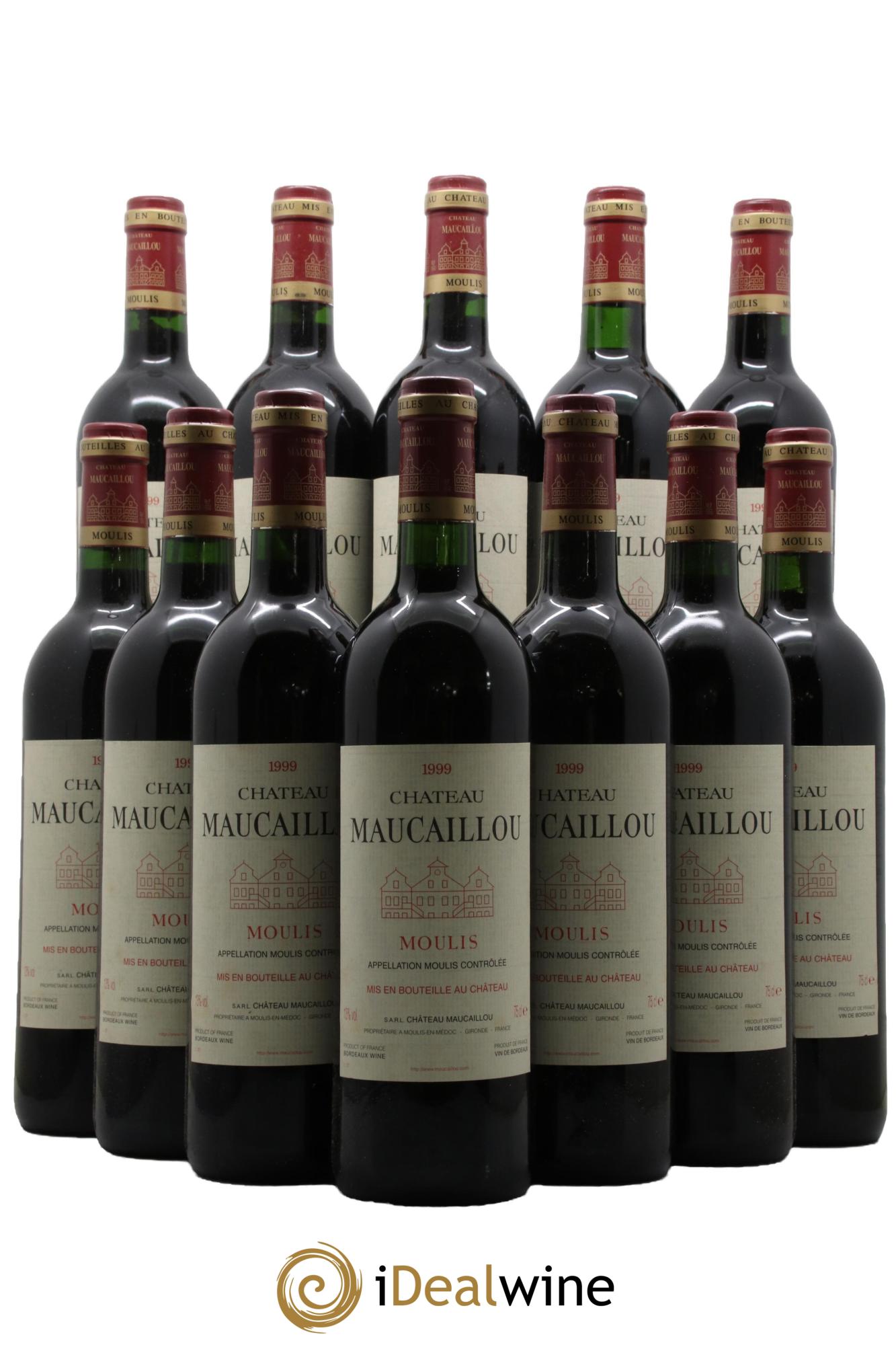 Château Maucaillou 1999 - Lotto di 12 bottiglie - 0