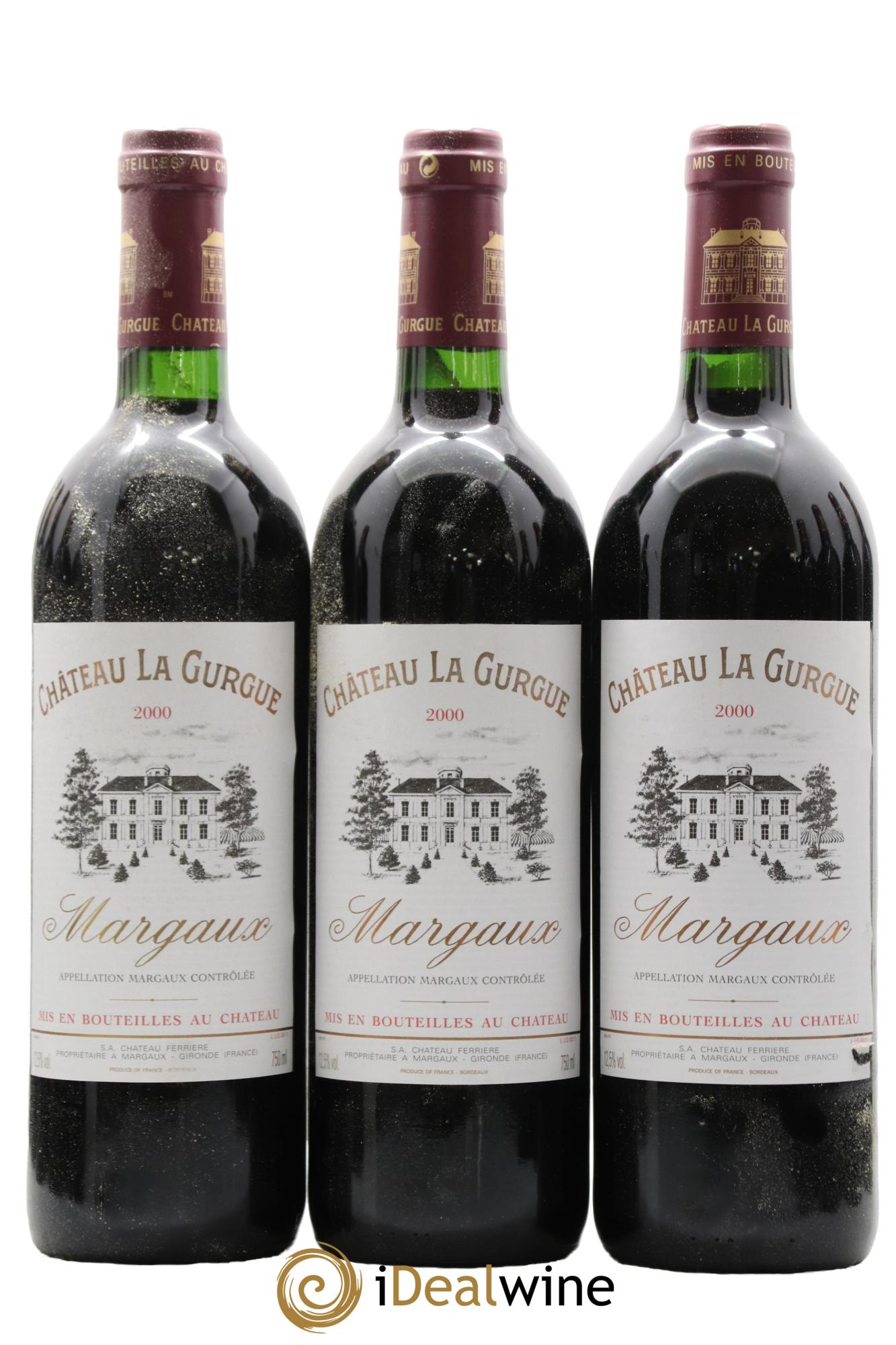 Château la Gurgue Cru Bourgeois 2000 - Lotto di 12 bottiglie - 1