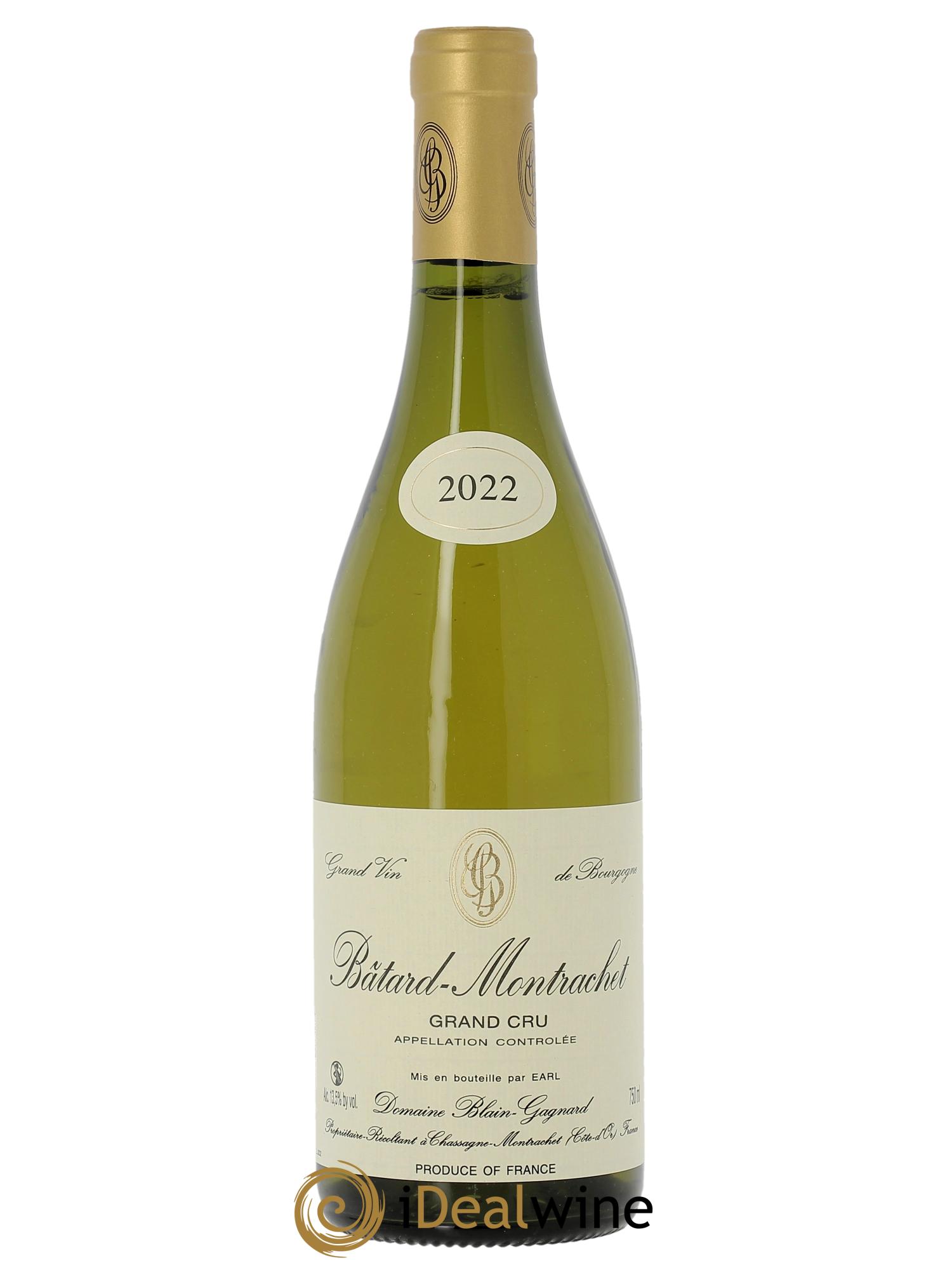 Bâtard-Montrachet Grand Cru Blain-Gagnard (Domaine)  2022 - Lotto di 1 bottiglia - 0