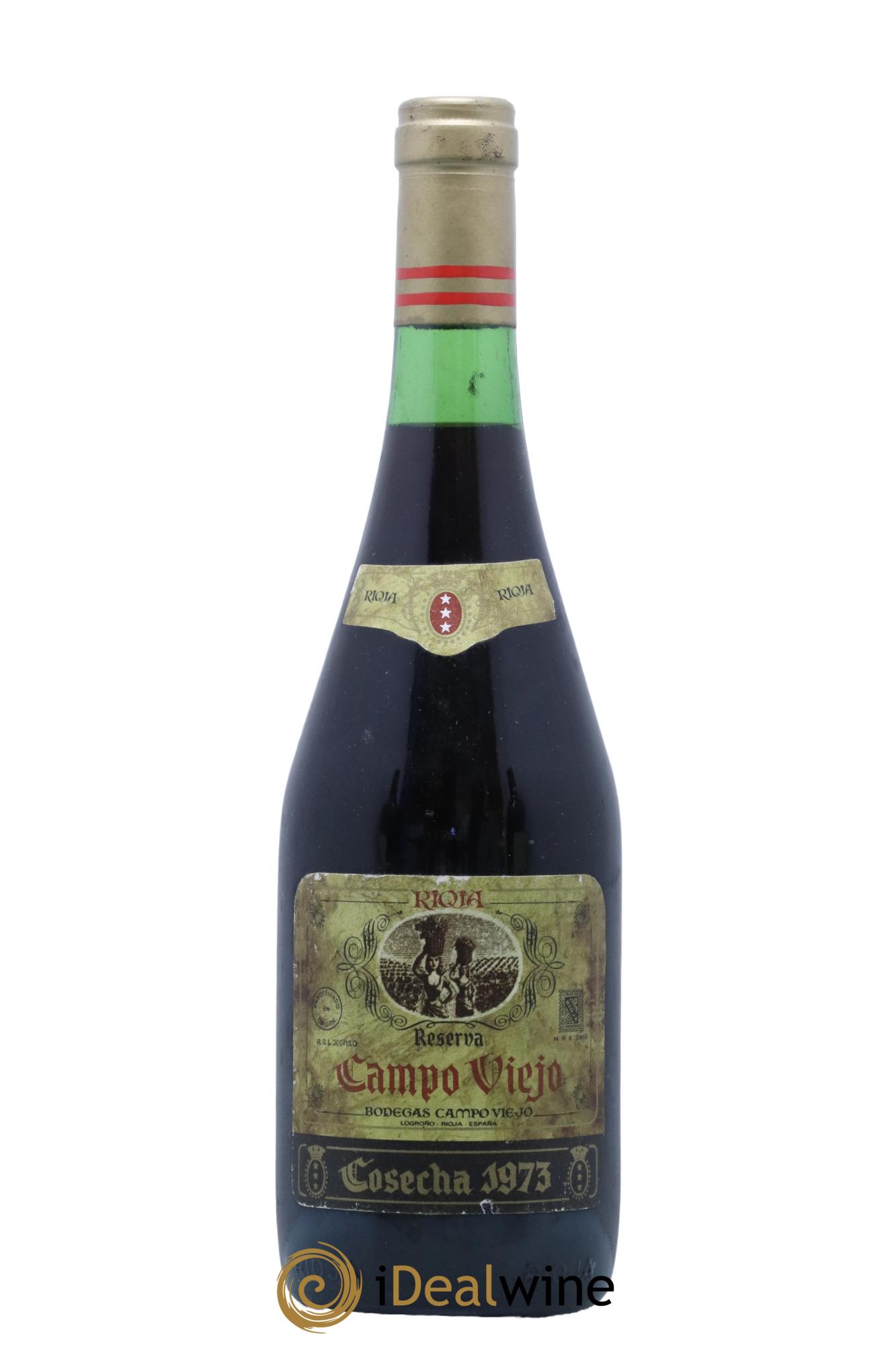 Rioja DOCA Reserva Campo Viejo 1973 - Lot of 1 bottle - 0