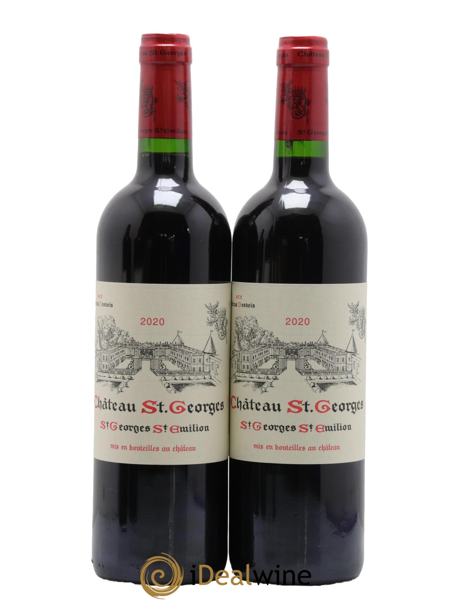 Saint Georges-Saint-Emilion 2020 - Lot of 2 bottles - 0