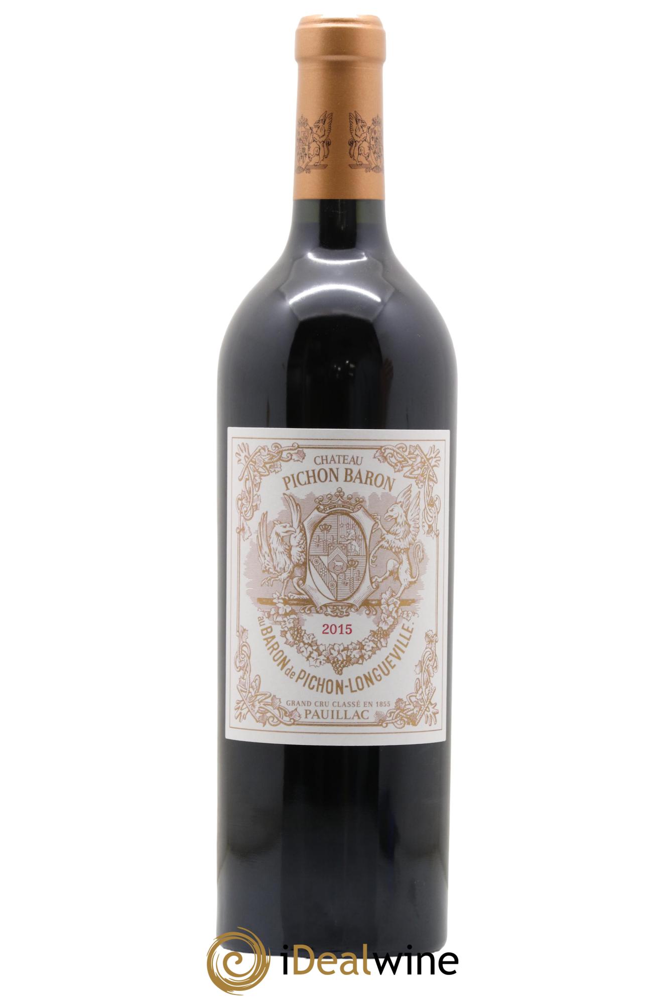 Pichon Longueville Baron 2ème Grand Cru Classé 2015 - Lot of 1 bottle - 0