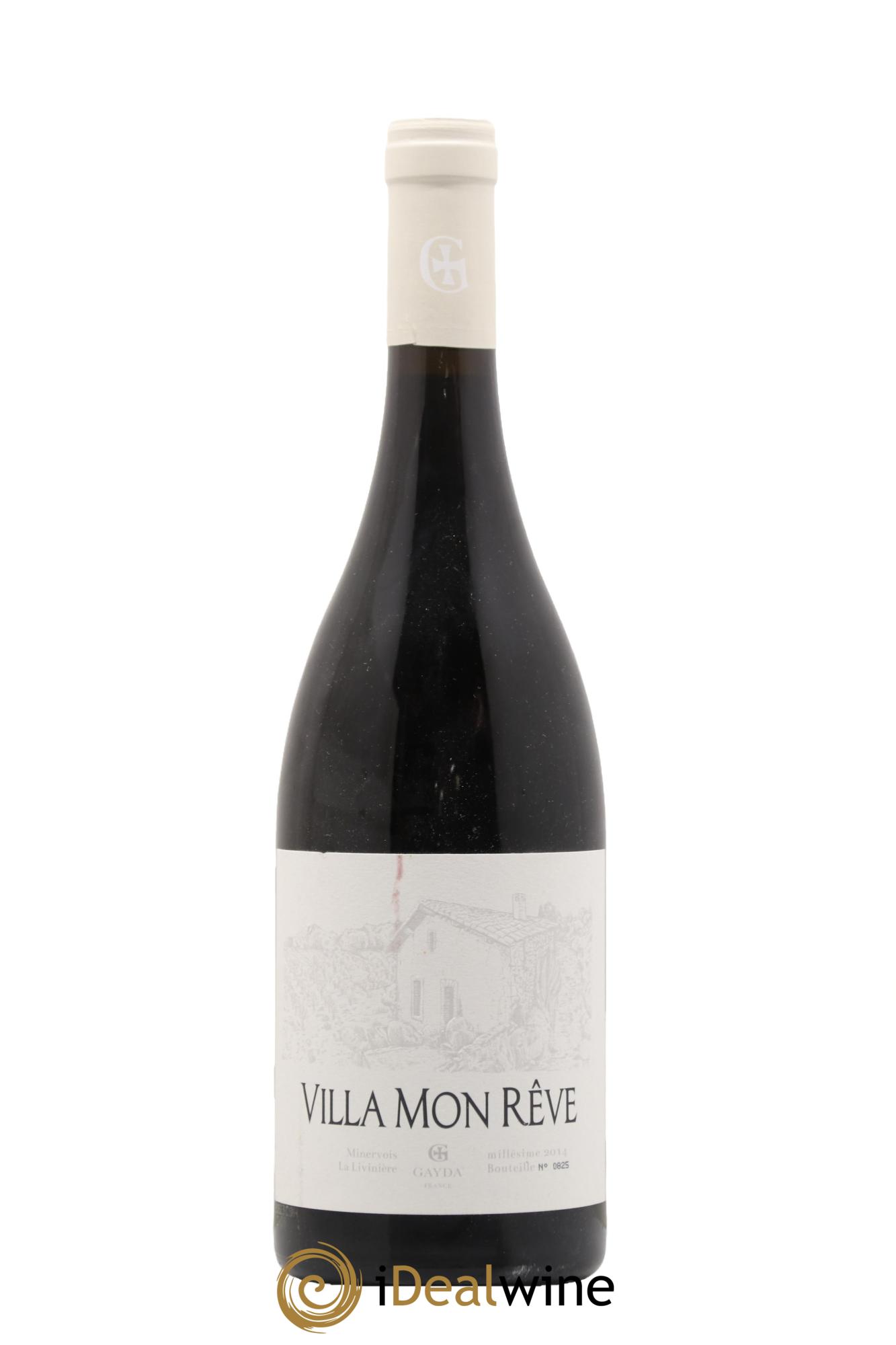 Minervois Minervois La Liviniere Villa Mon Reve Domaine Gayda 2014 - Posten von 1 Flasche - 0