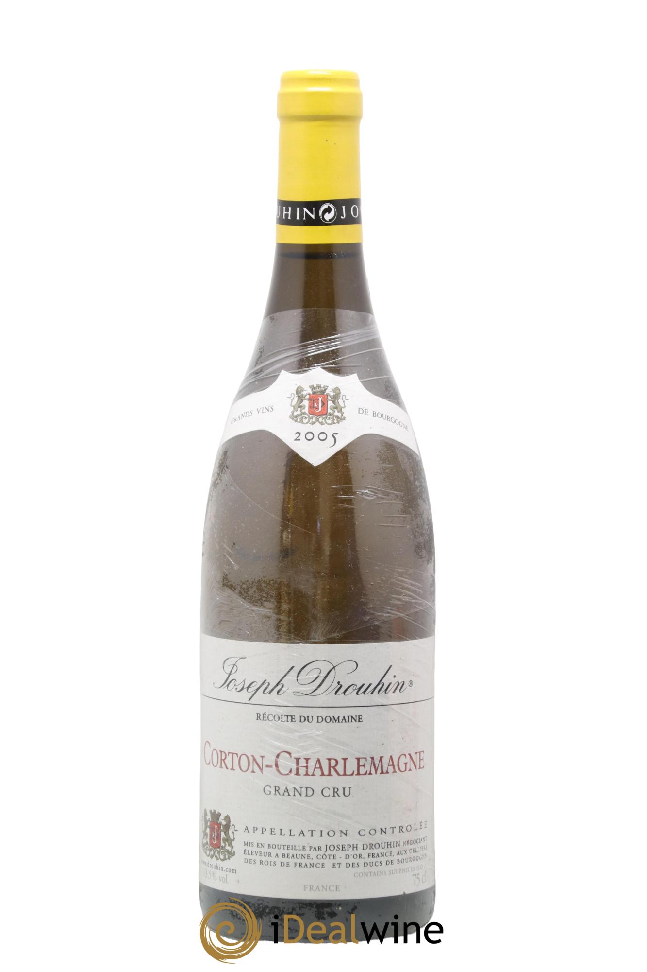 Corton-Charlemagne Grand Cru Joseph Drouhin  2005 - Posten von 1 Flasche - 0