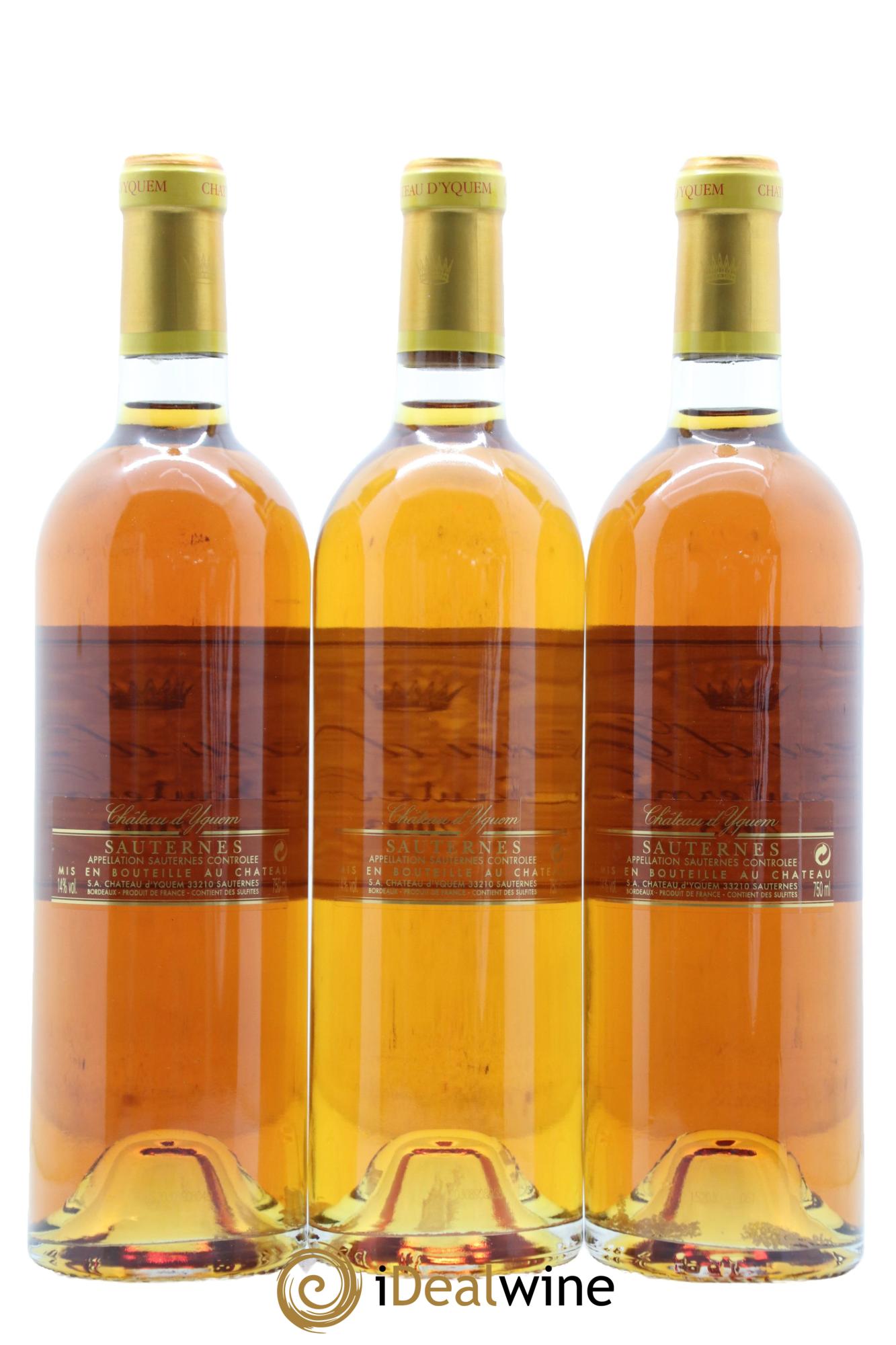 Château d' Yquem 1er Cru Classé Supérieur 2003 - Posten von 6 Flaschen - 5