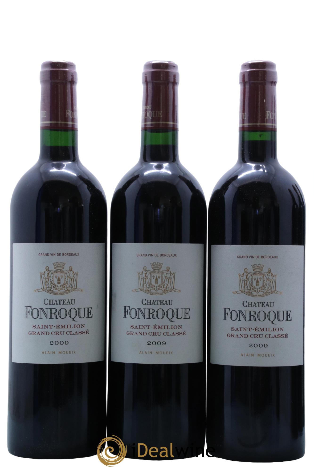 Château Fonroque Grand Cru Classé  2009 - Lot of 12 bottles - 3