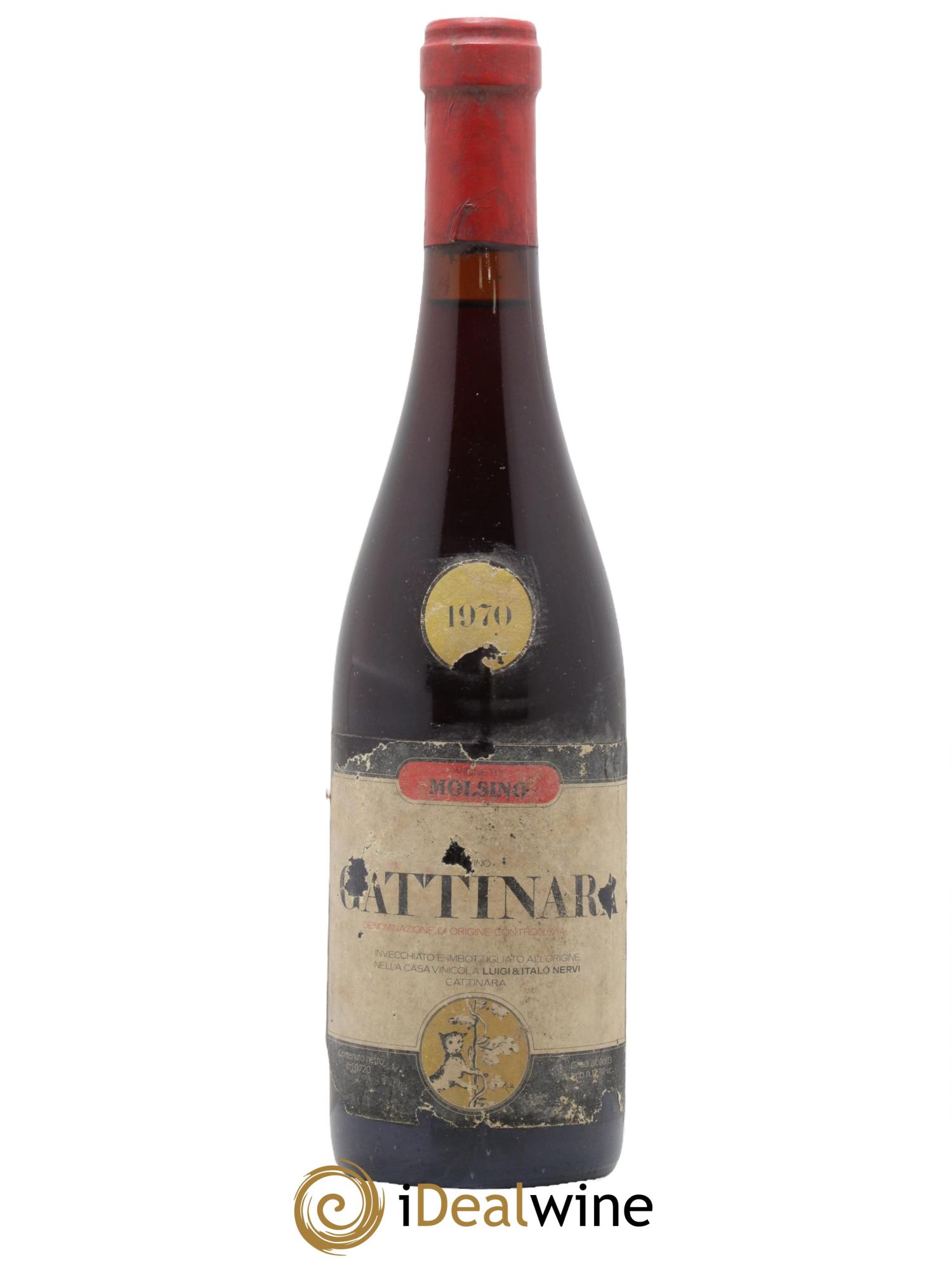 Gattinara Nervi DOCG Molsino 1970 - Lot de 1 bouteille - 0