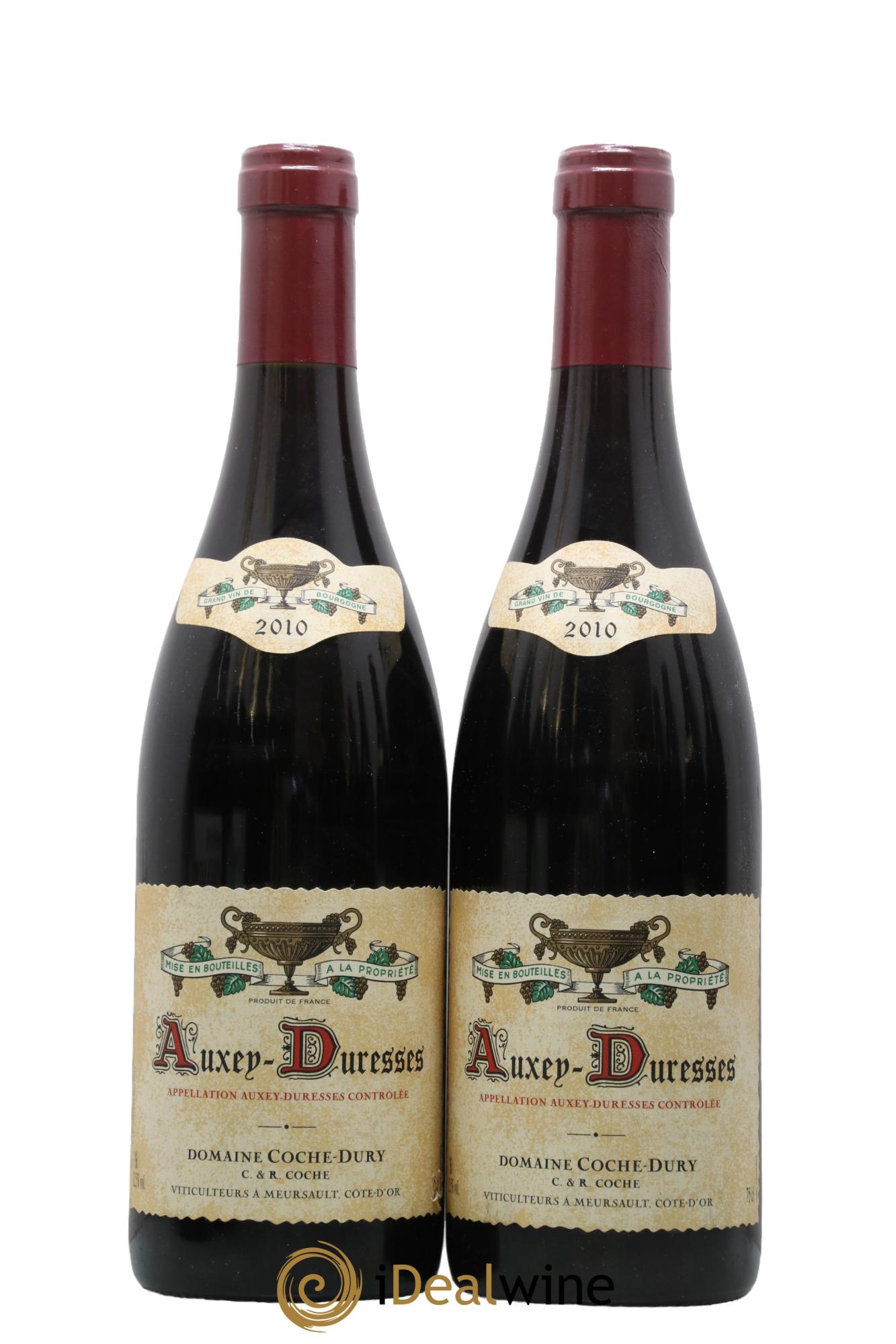 Auxey-Duresses Coche Dury (Domaine) 2010 - Lotto di 2 bottiglie - 0