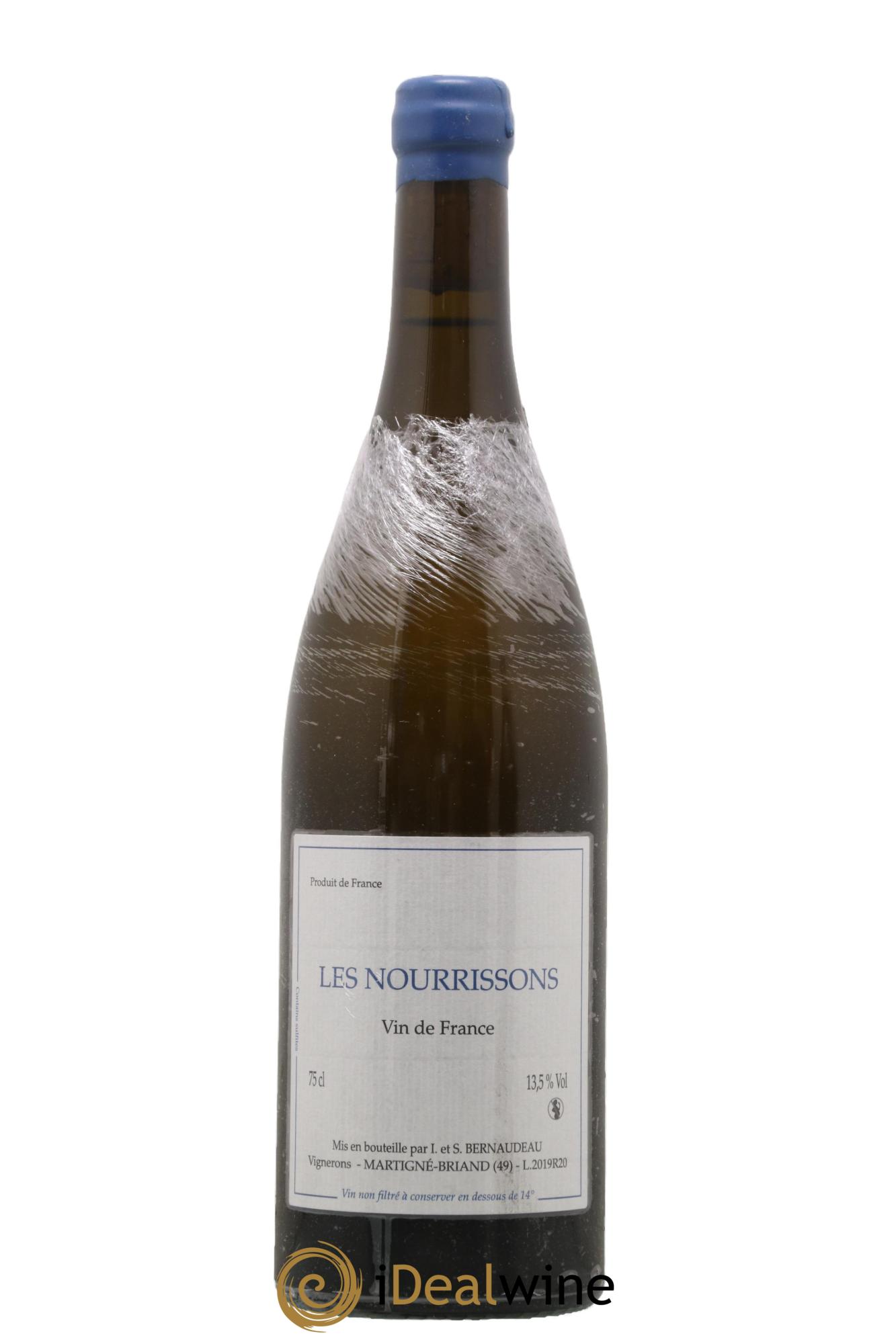 Vin de France Les Nourrissons Stéphane Bernaudeau 2019 - Lot of 1 bottle - 0