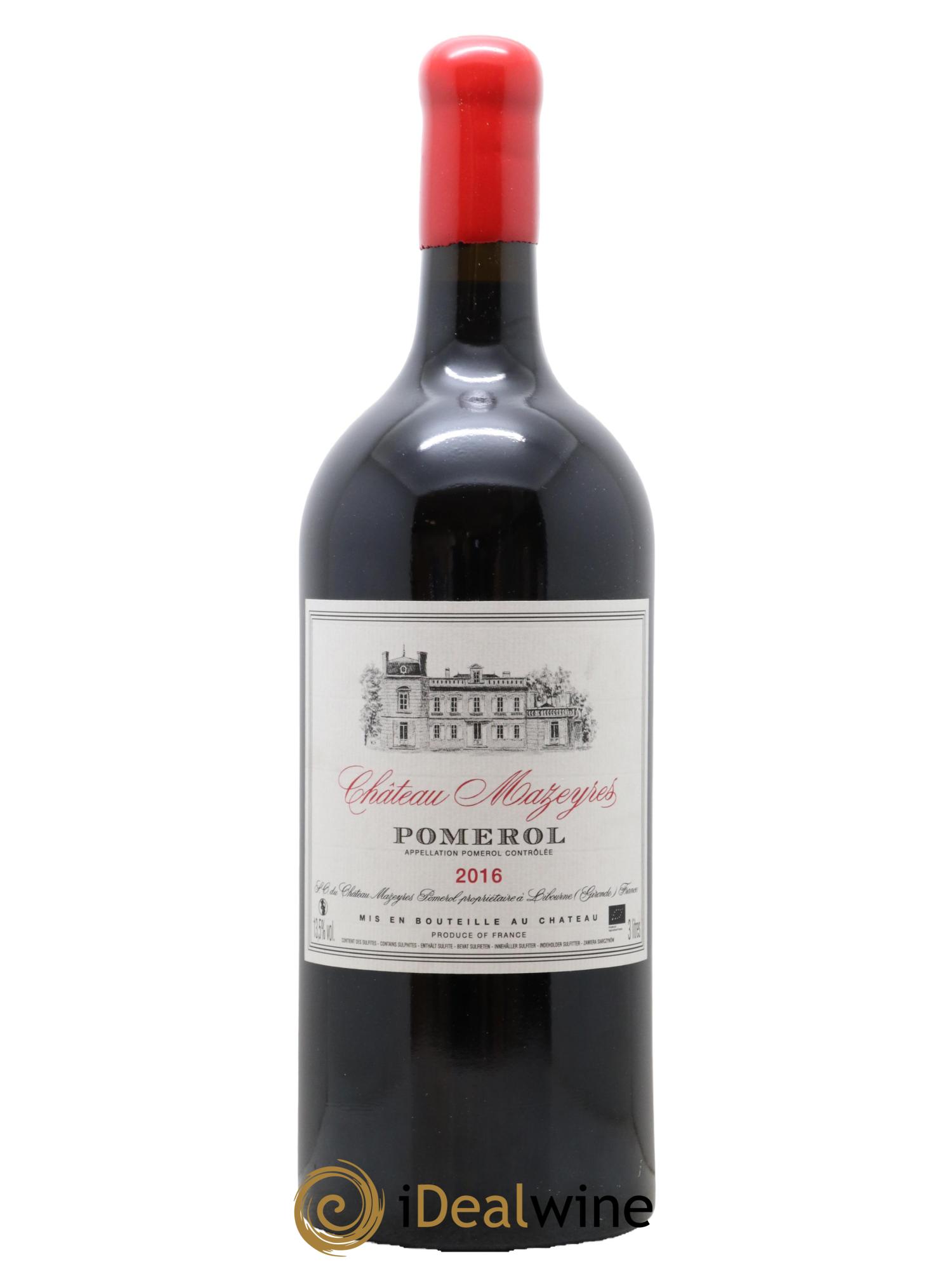 Château Mazeyres  2016 - Lot of 1 double magnum - 1