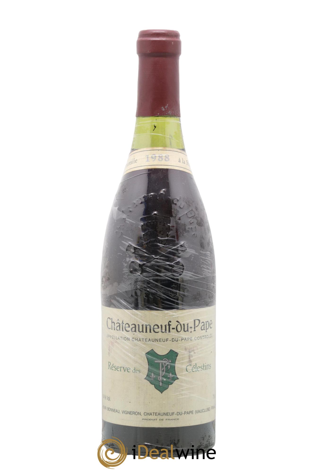 Châteauneuf-du-Pape Réserve des Célestins Henri Bonneau & Fils 1988 - Lot of 1 bottle - 0