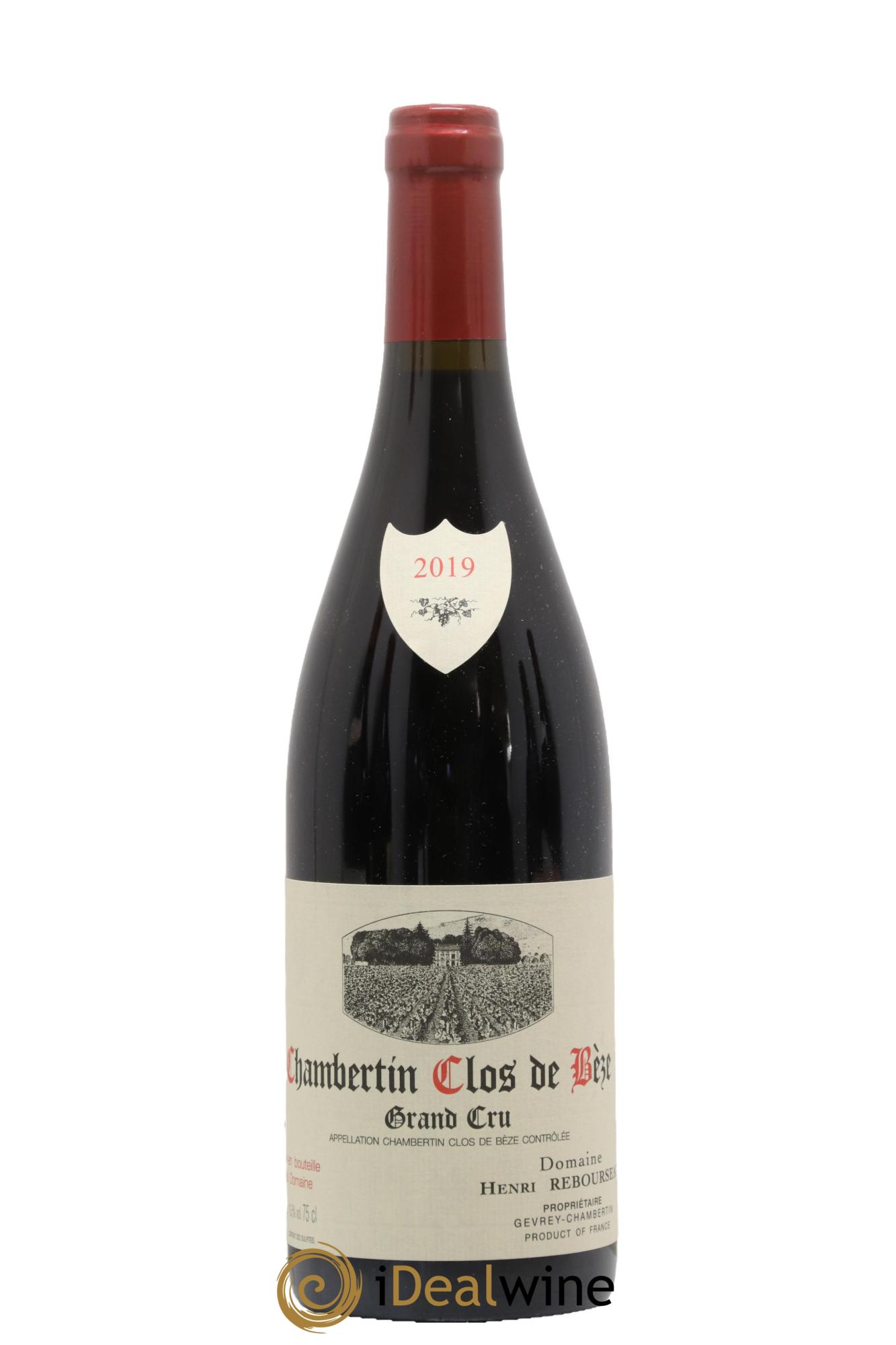 Chambertin Clos de Bèze Grand Cru Domaine Henri Rebourseau 2019 - Posten von 1 Flasche - 0