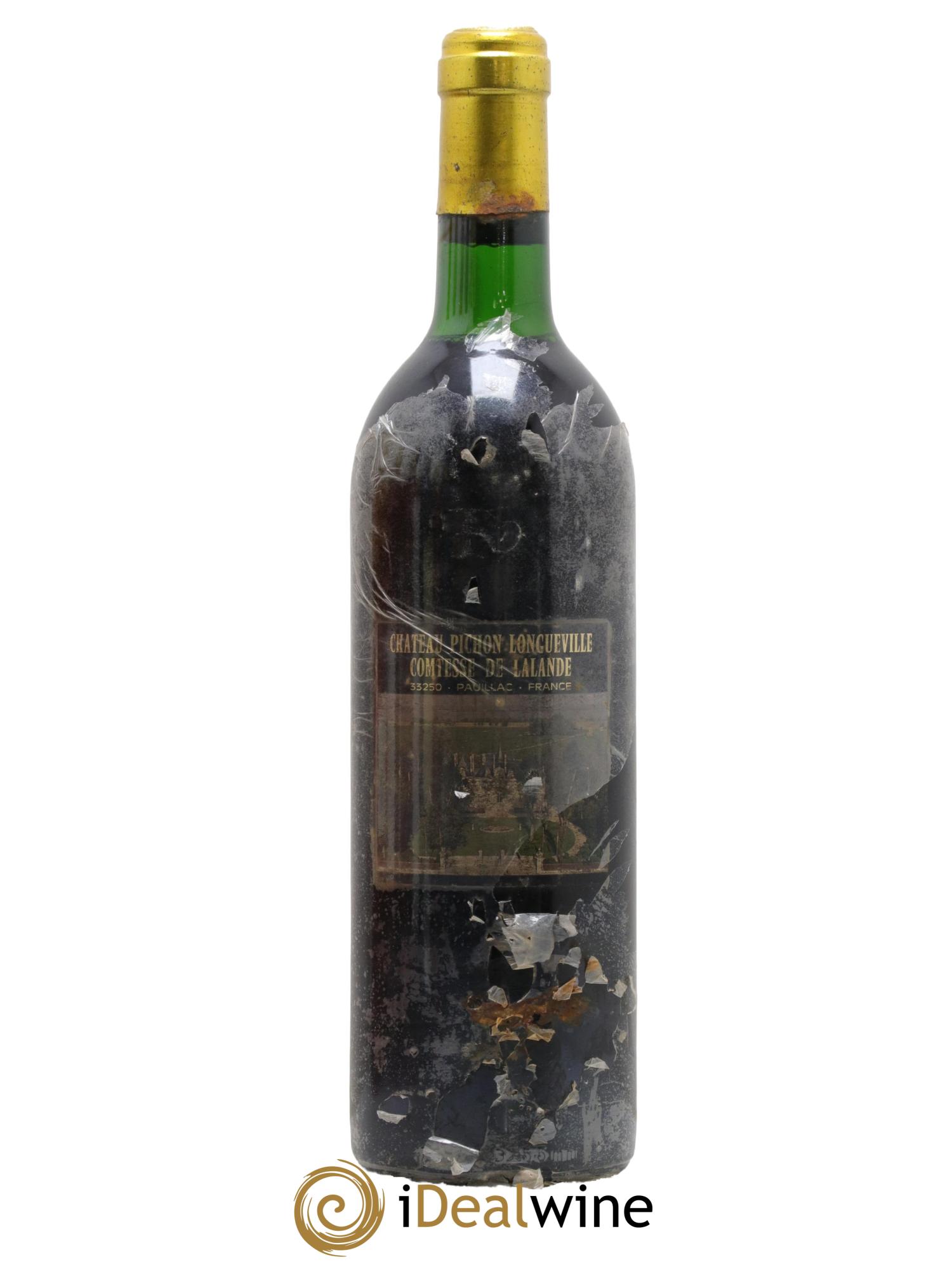 Château Pichon Longueville Comtesse de Lalande 2ème Grand Cru Classé  1990 - Lot de 1 bouteille - 1