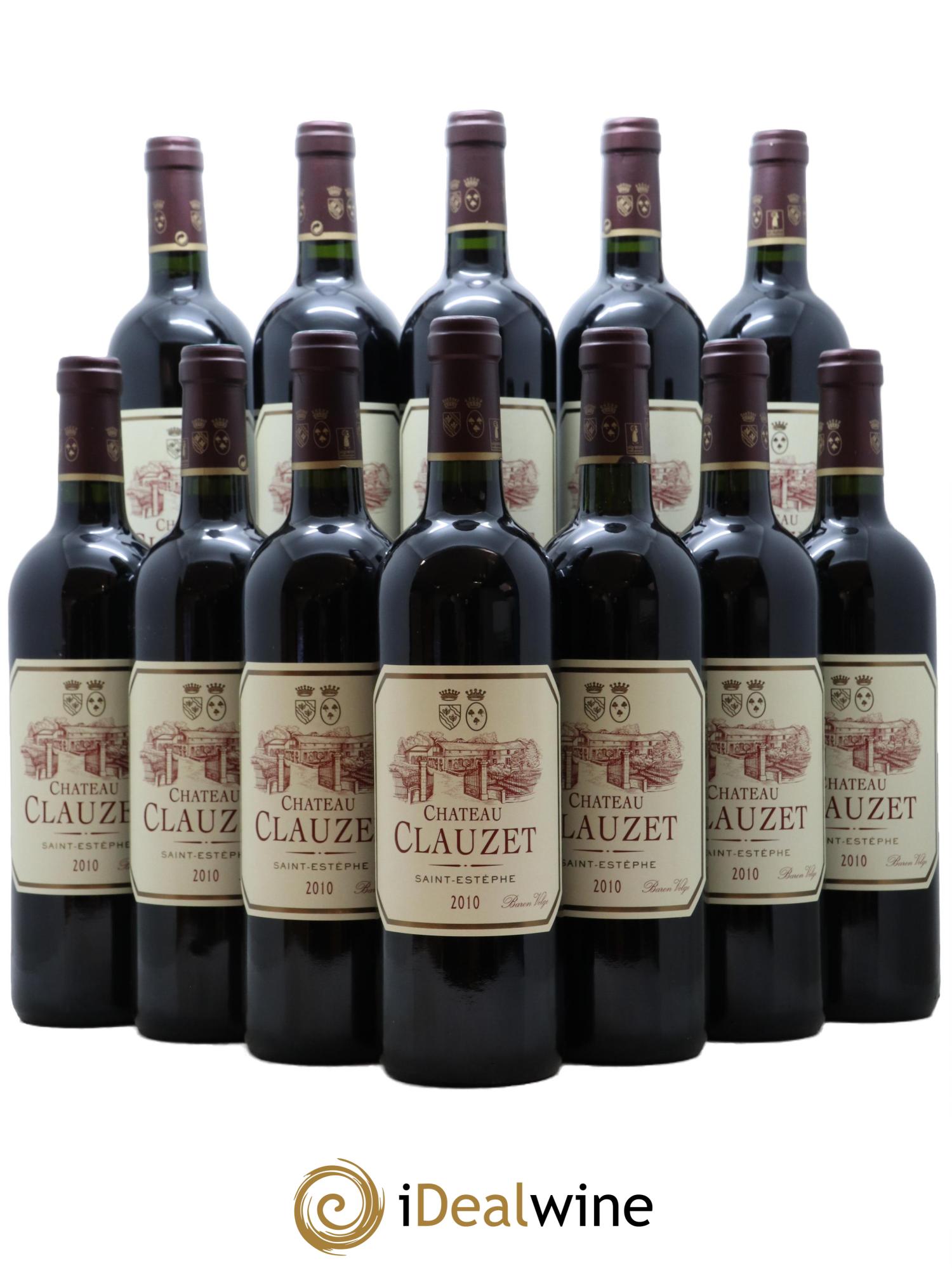 Château Clauzet 2010 - Lot de 12 bouteilles - 0