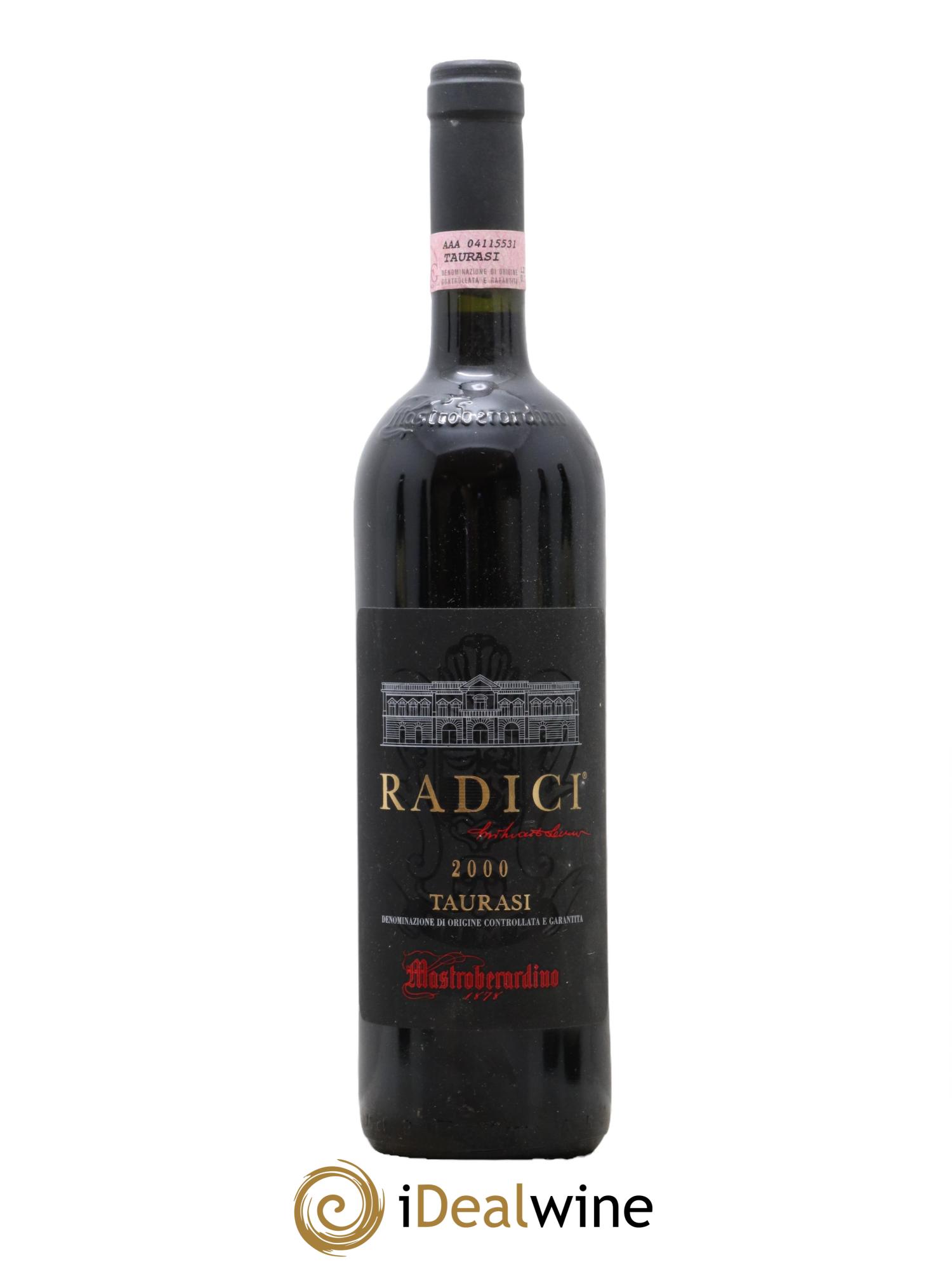 Taurasi DOCG Radici Mastrobernardino 2000 - Posten von 1 Flasche - 0