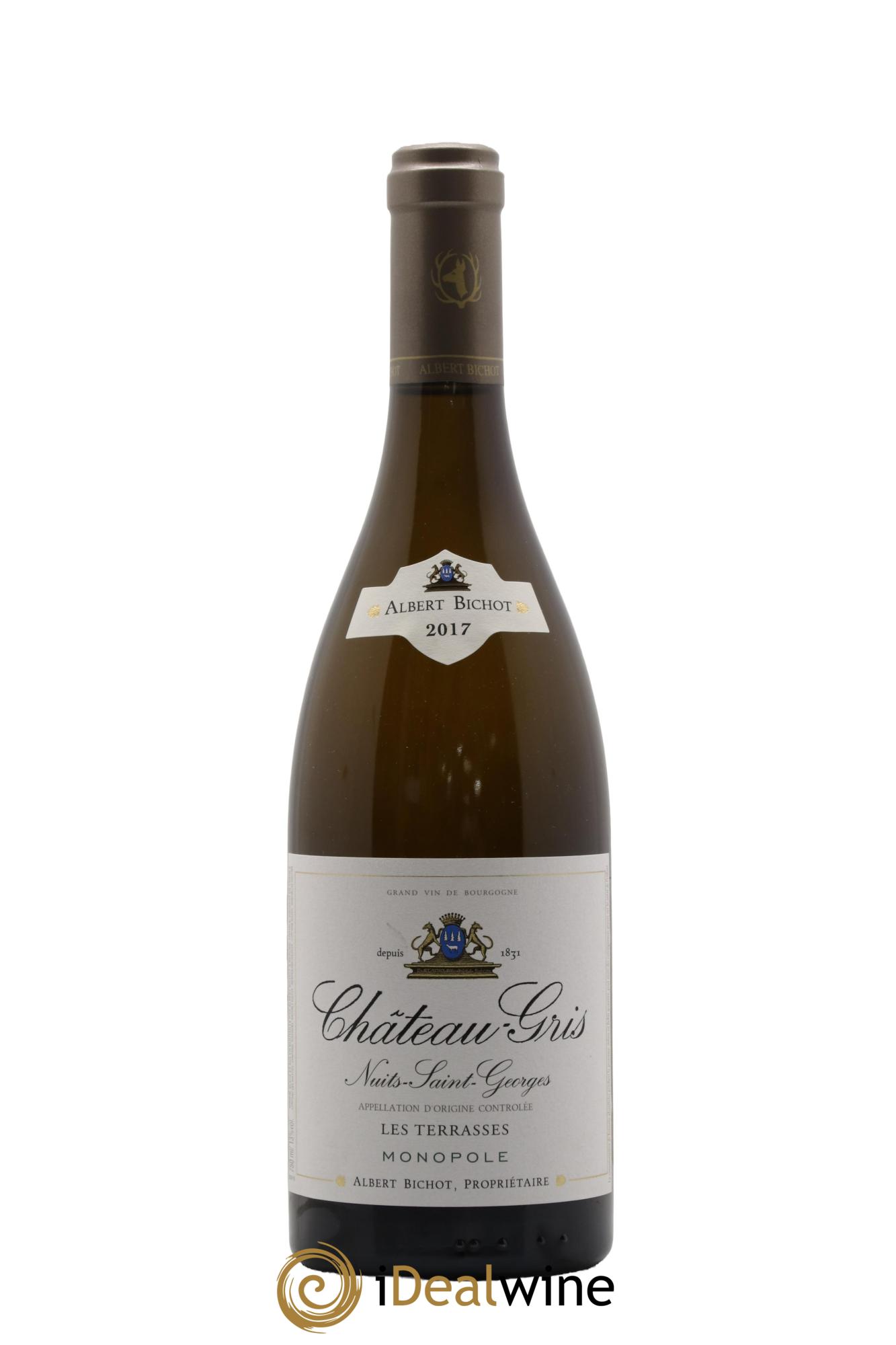 Nuits Saint-Georges Les Terrasses Château Gris - Albert Bichot  2017 - Posten von 1 Flasche - 0