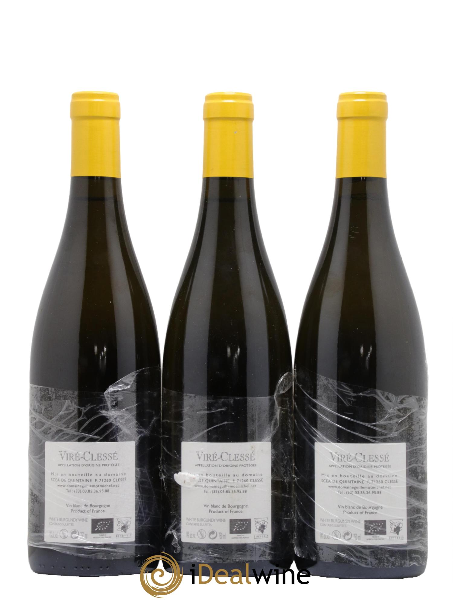 Viré-Clessé Quintaine Domaine Guillemot-Michel  2020 - Posten von 3 Flaschen - 1