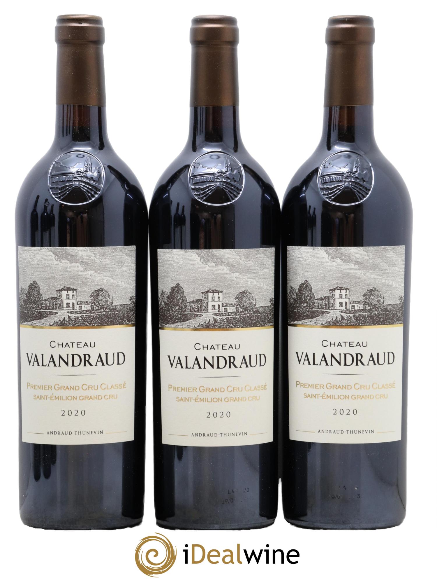 Château de Valandraud 1er Grand Cru Classé B depuis 2012 2020 - Lot of 6 bottles - 1