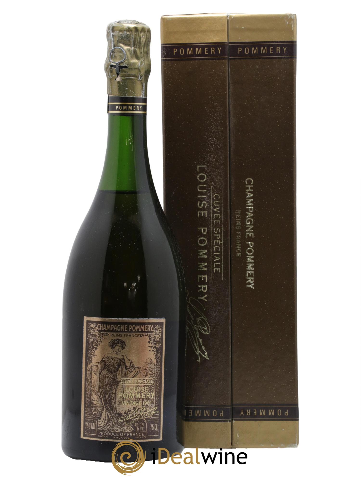 Cuvée Louise Pommery 1981 - Lot of 1 bottle - 0