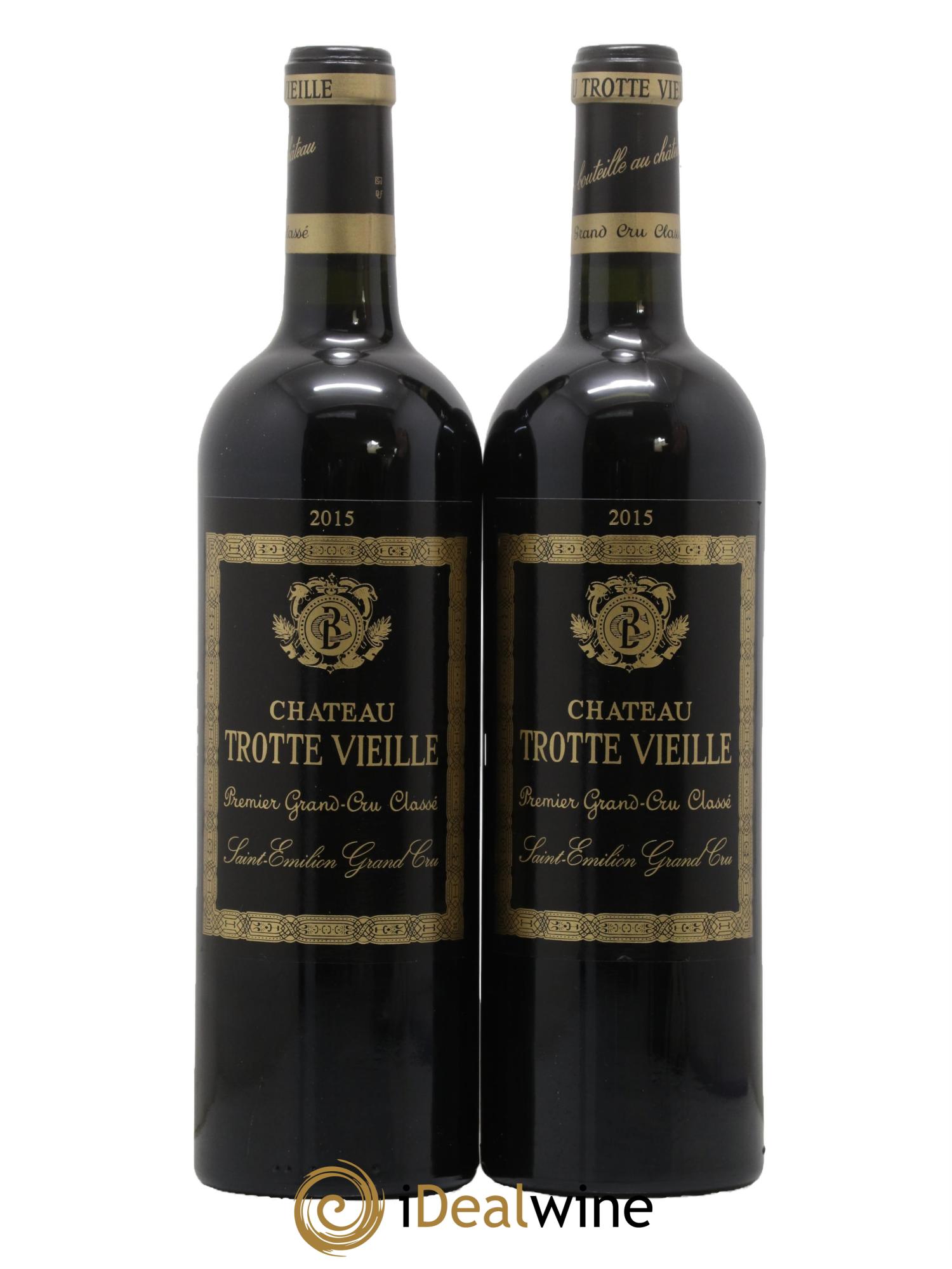 Château Trotte Vieille 1er Grand Cru Classé B 2015 - Posten von 2 Flaschen - 0