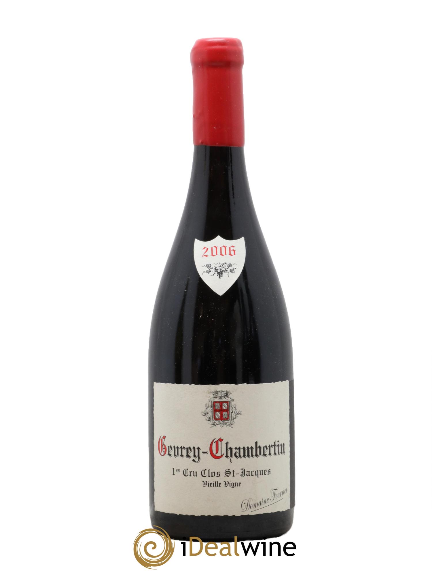 Gevrey-Chambertin 1er Cru Clos Saint-Jacques Vieille Vigne Fourrier (Domaine) 2006 - Lotto di 1 bottiglia - 0