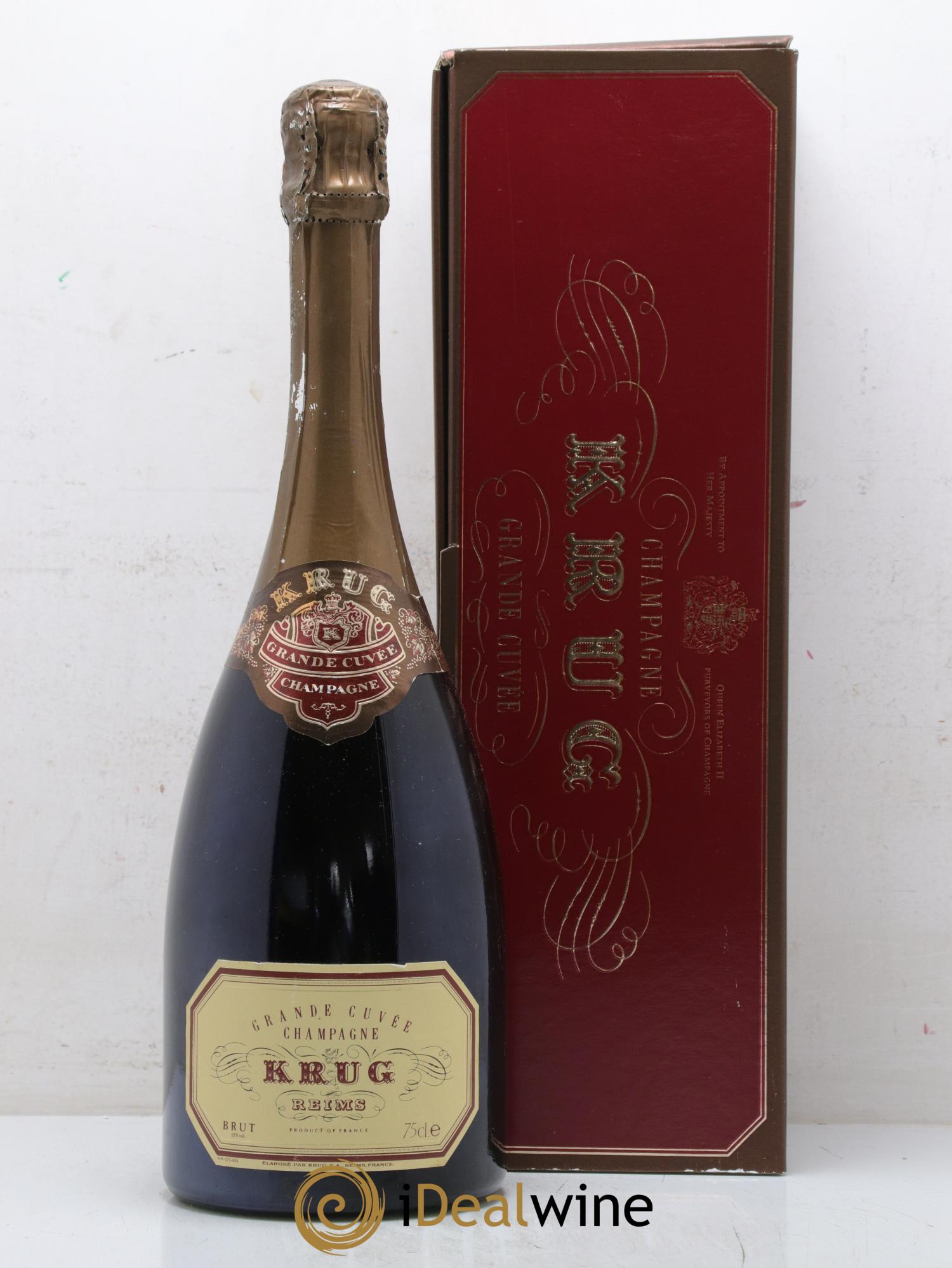 Champagne Brut Grande Cuvee White Label Krug - Lot of 1 bottle - 1