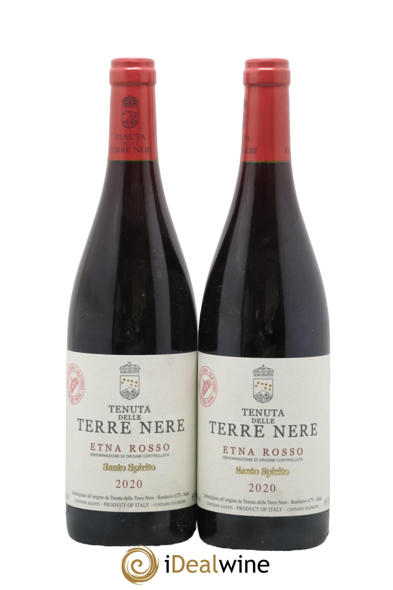 Etna Rosso DOC Tenuta delle Terre Nere Santo Spirito Vieilles Vignes 2020 - Lot of 2 bottles - 0