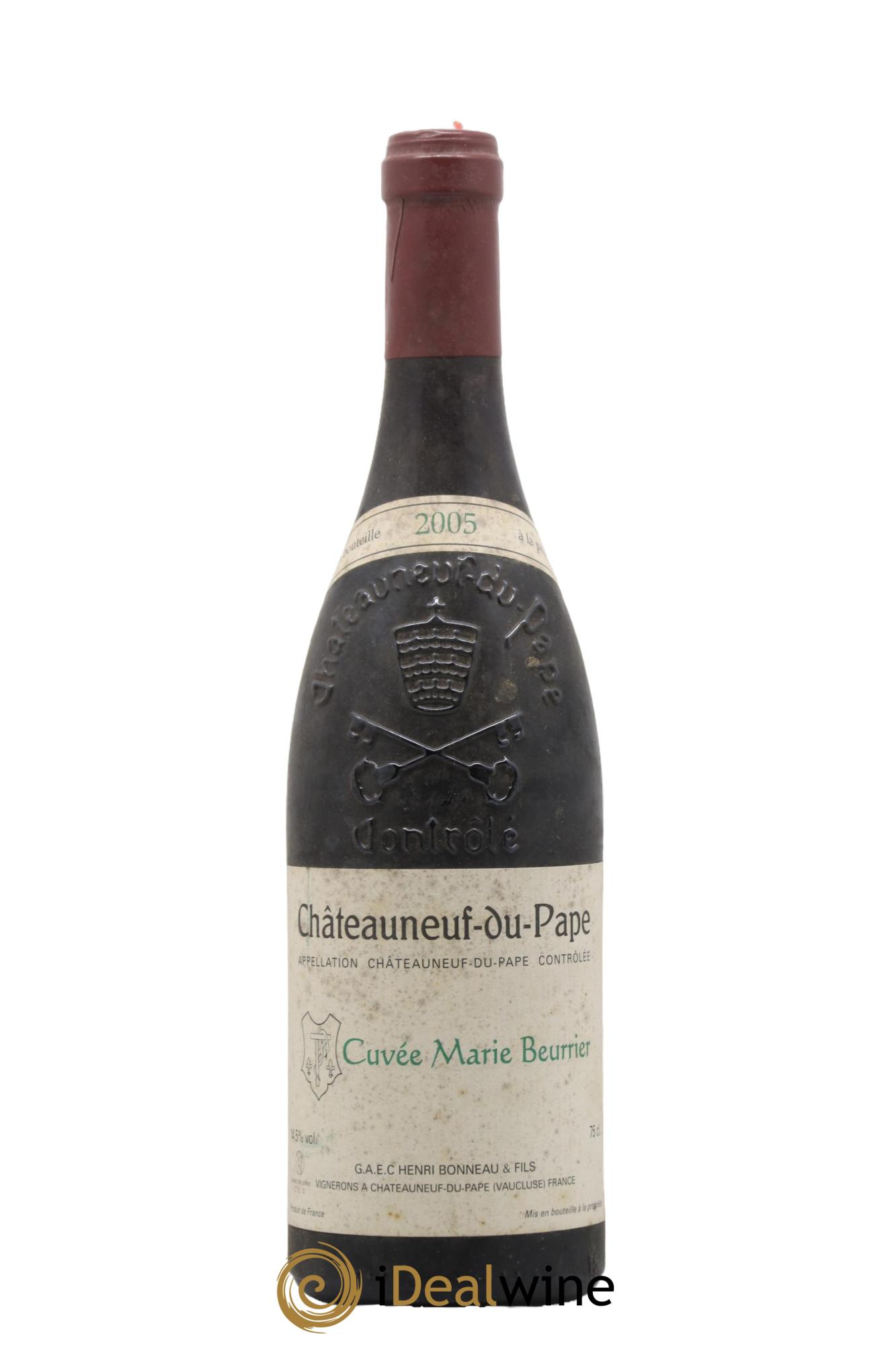 Châteauneuf-du-Pape Marie Beurrier Henri Bonneau & Fils 2005 - Lotto di 1 bottiglia - 0