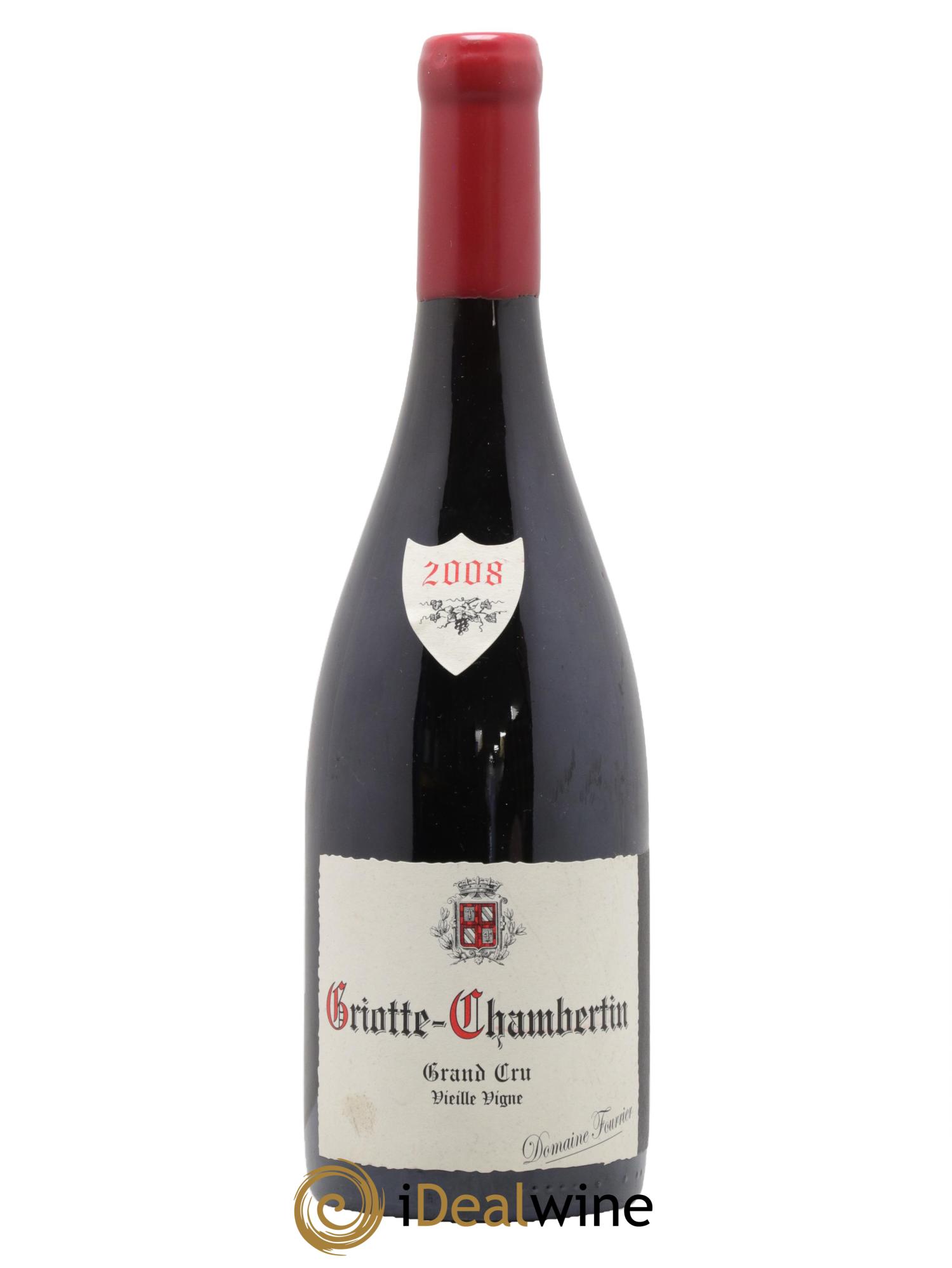 Griotte-Chambertin Grand Cru Vieille Vigne Fourrier (Domaine) 2008 - Lot of 1 bottle - 0