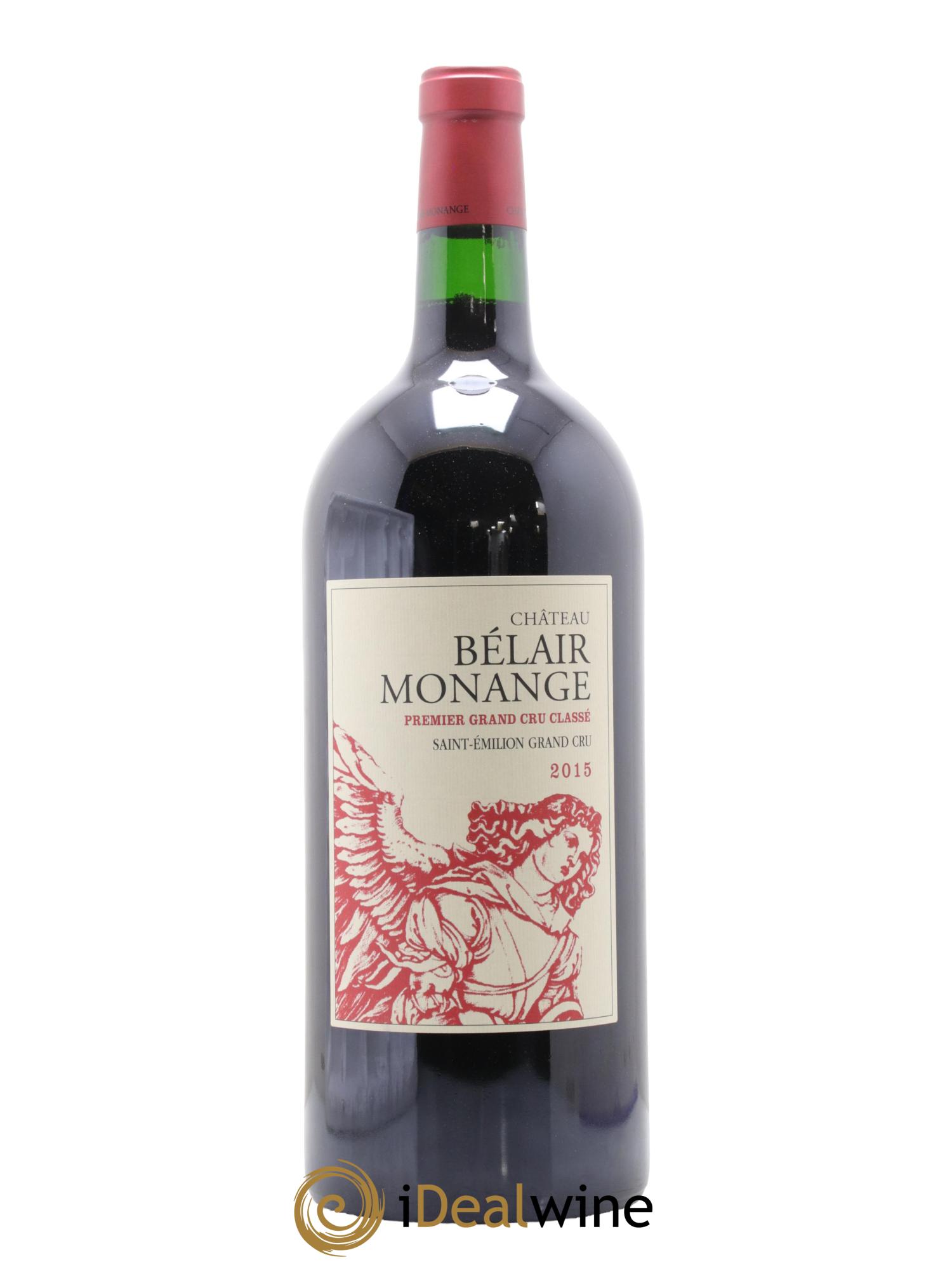 Château Belair (Belair-Monange) 1er Grand Cru Classé B 2015 - Lotto di 1 jéroboam - 1