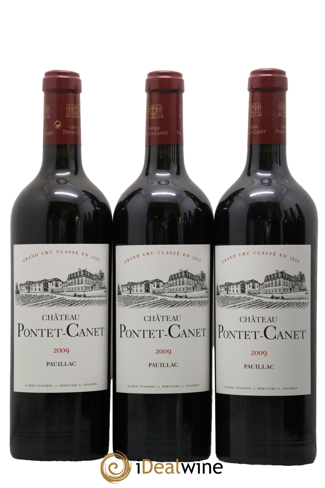 Château Pontet Canet 5ème Grand Cru Classé 2009 - Lotto di 12 bottiglie - 5