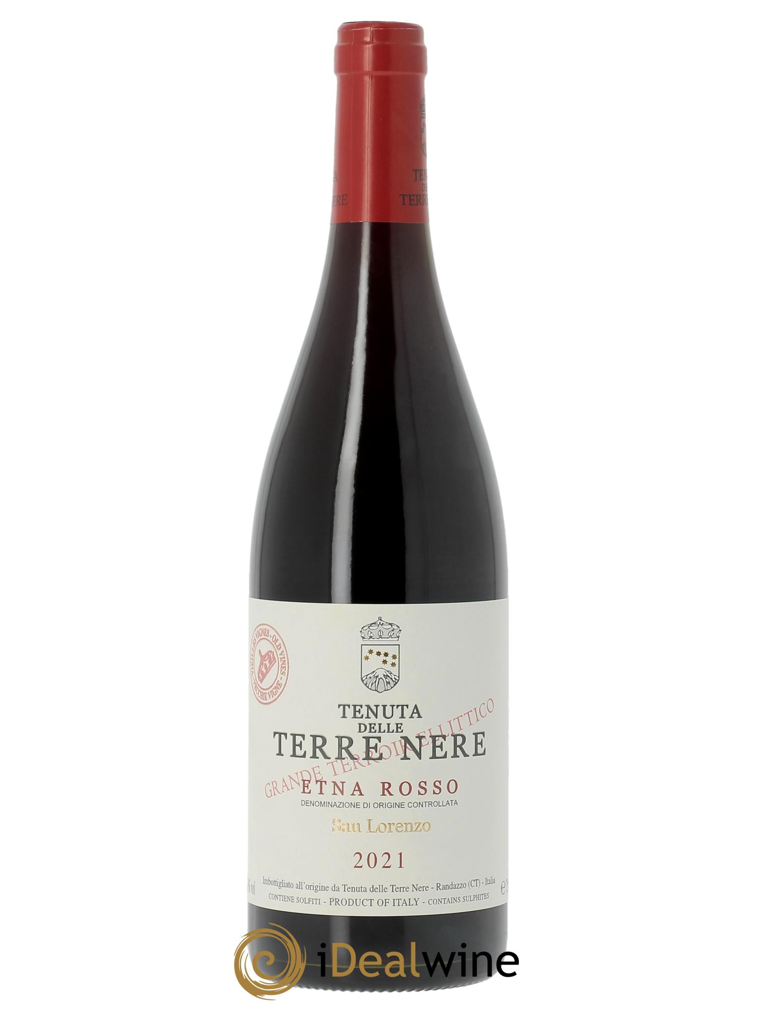 Etna Rosso DOC Tenuta delle Terre Nere San Lorenzo  2021 - Posten von 1 Flasche - 0