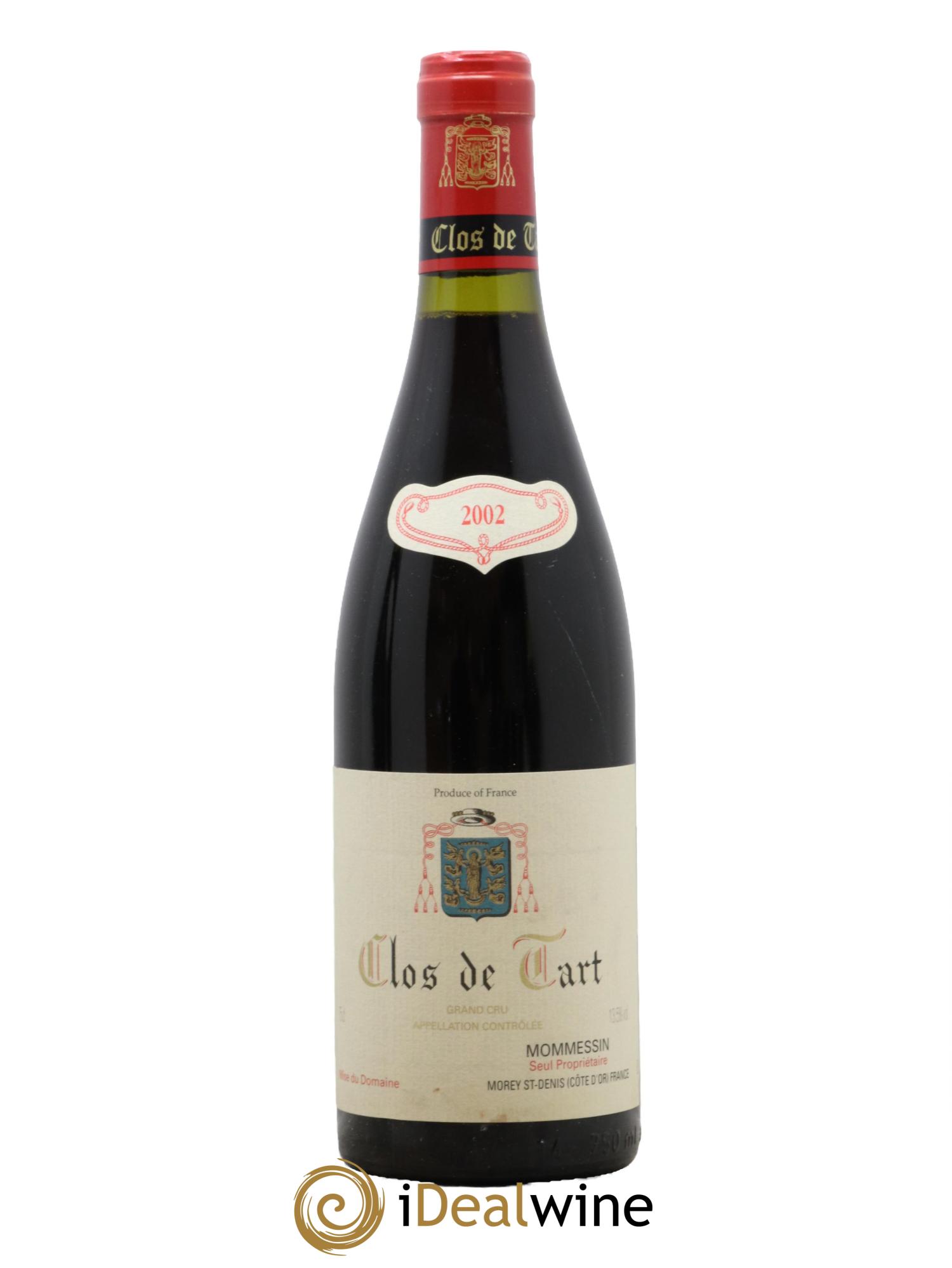 Clos de Tart Grand Cru Mommessin 2002 - Posten von 1 Flasche - 0