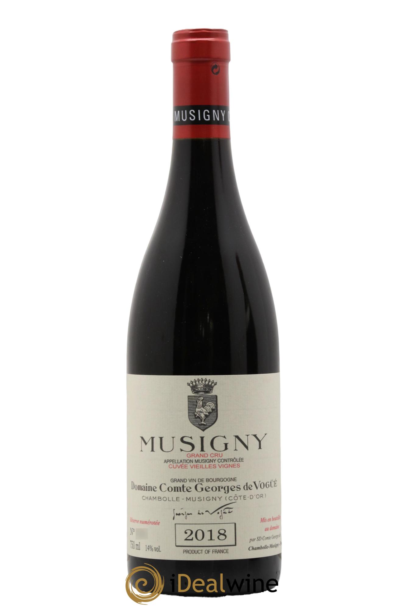 Musigny Grand Cru Cuvée Vieilles Vignes Comte Georges de Vogüé  2018 - Lot de 1 bouteille - 0