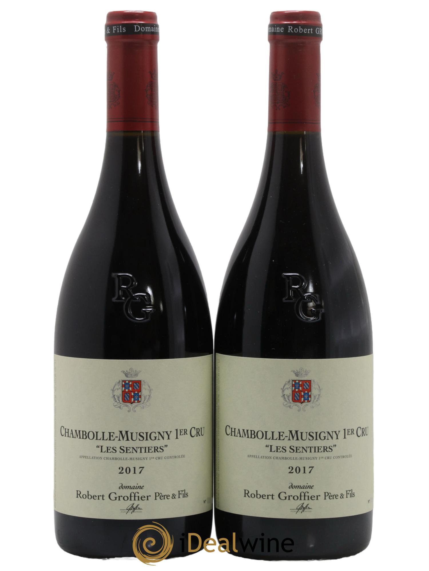 Chambolle-Musigny 1er Cru Les Sentiers Robert Groffier Père & Fils (Domaine) 2017 - Lot de 2 bouteilles - 0