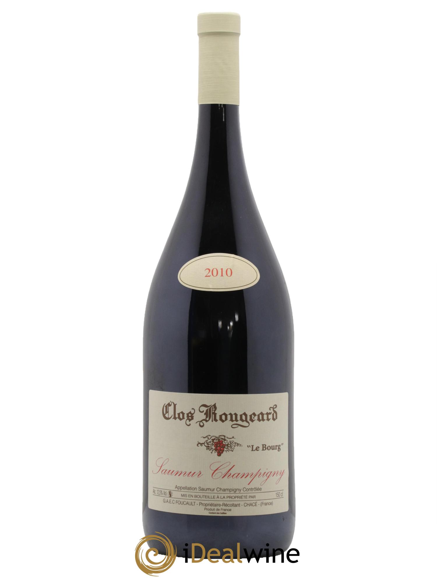 Saumur-Champigny Le Bourg Clos Rougeard 2010 - Lot de 1 magnum - 0