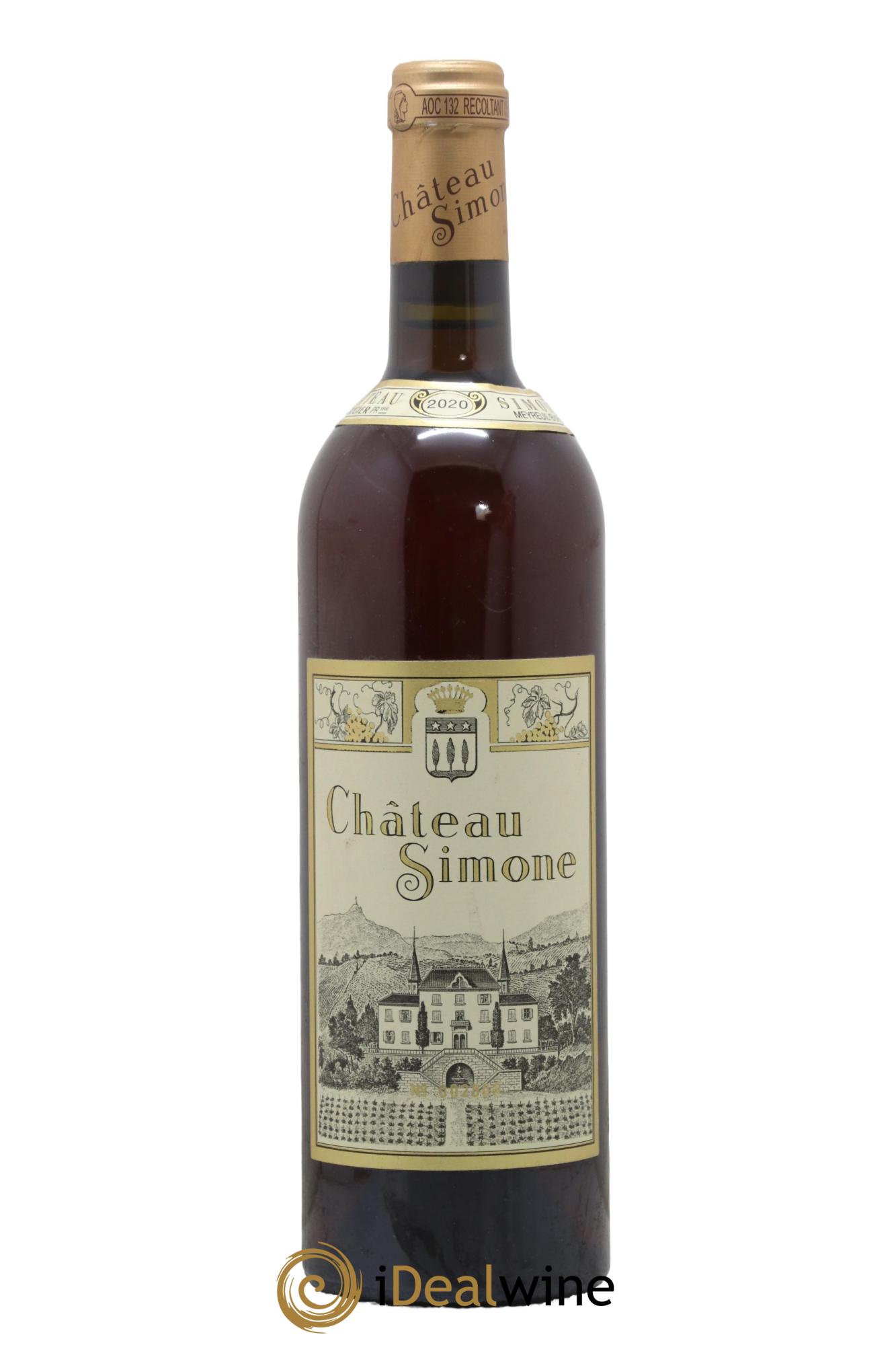 Palette Château Simone Famille Rougier  2020 - Lot de 1 bouteille - 0