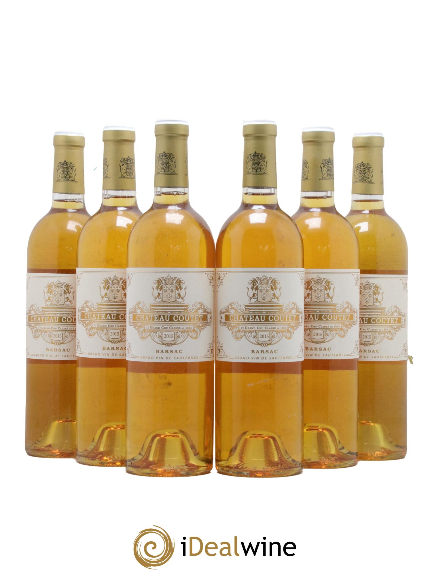 Château Coutet 1er Grand Cru Classé  2015 - Lot of 6 bottles - 0